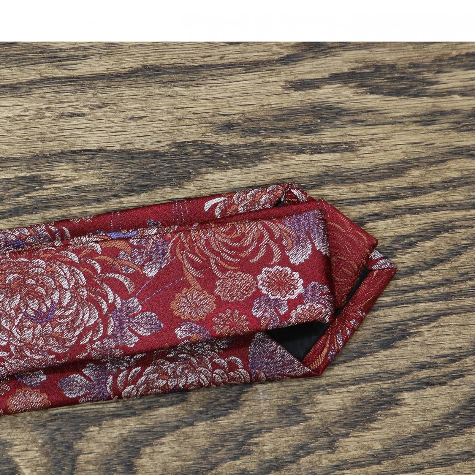 Bar III Men's Chrysanthemum Floral Skinny Tie 13C1-3010
