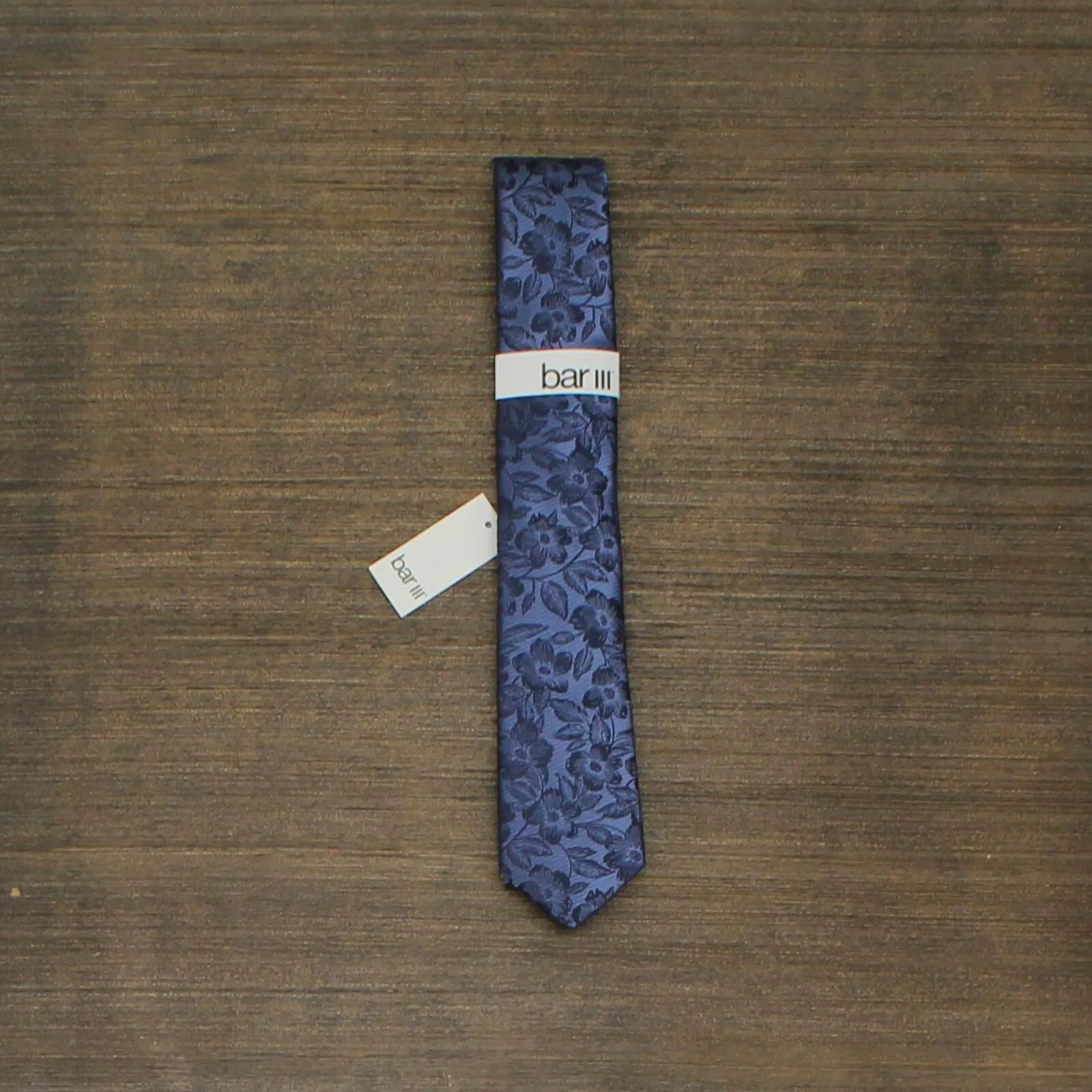 Bar III Men's Nelson Skinny Floral Tie 13C1-1030