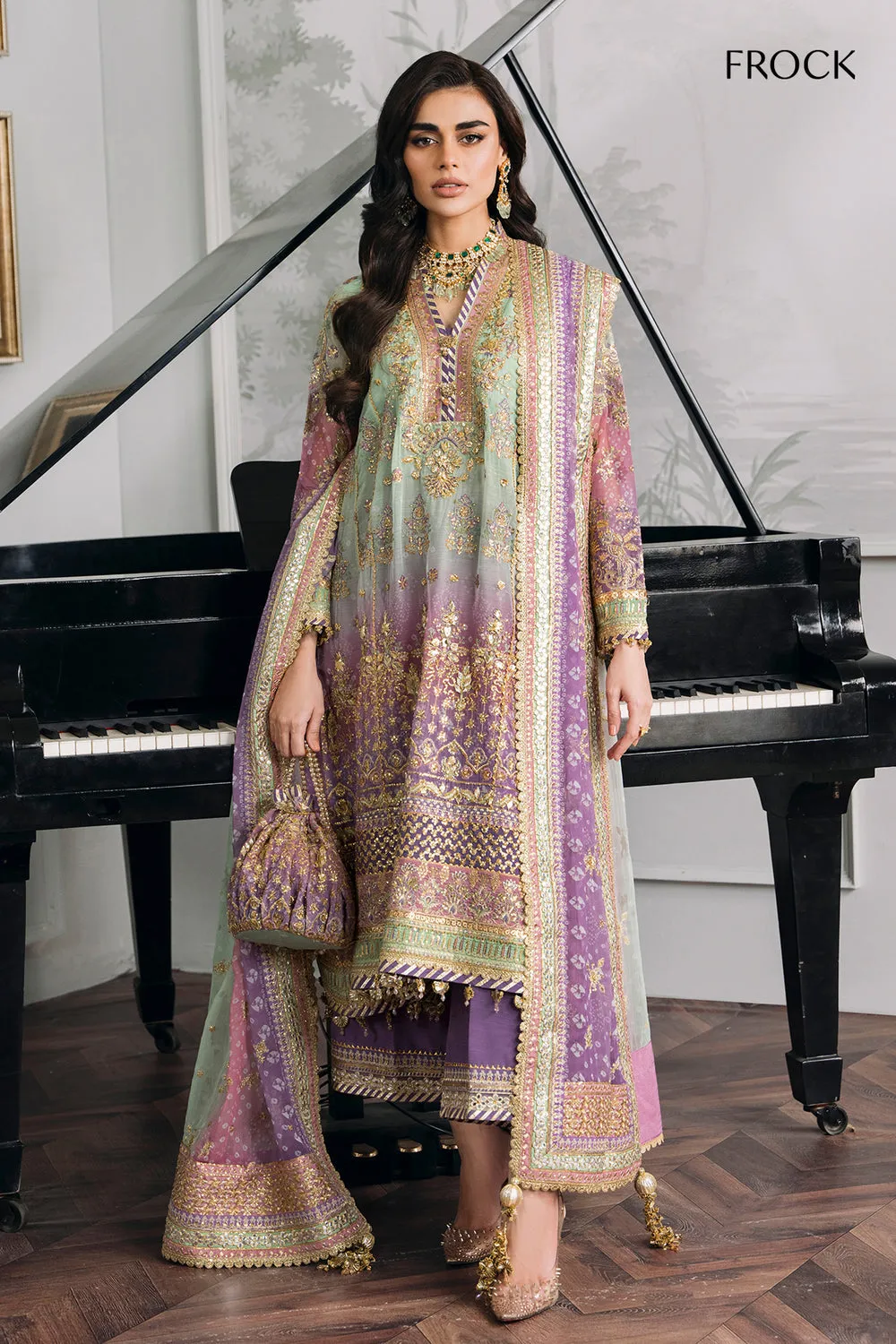 BAROQUE | Chantelle 2024 - EMBROIDERED CHIFFON CH12-08