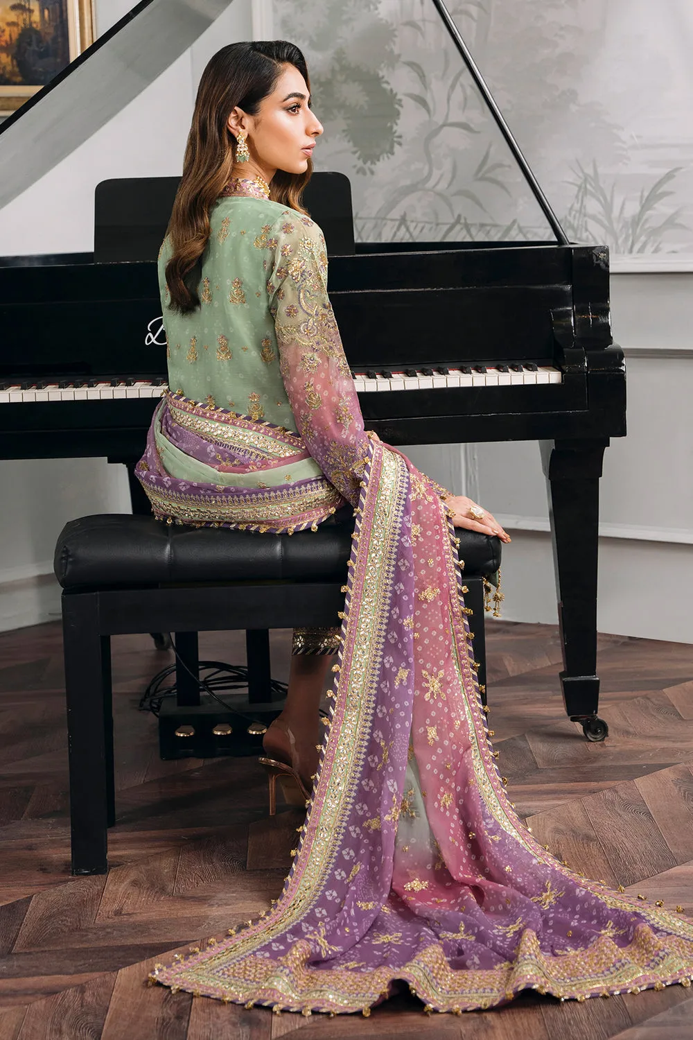BAROQUE | Chantelle 2024 - EMBROIDERED CHIFFON CH12-08