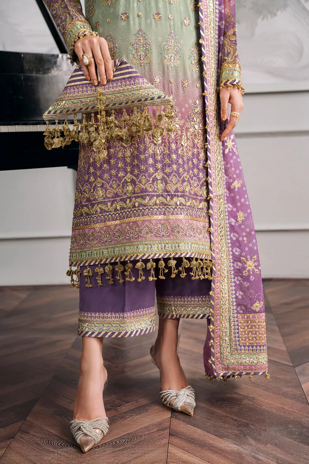 BAROQUE | Chantelle 2024 - EMBROIDERED CHIFFON CH12-08