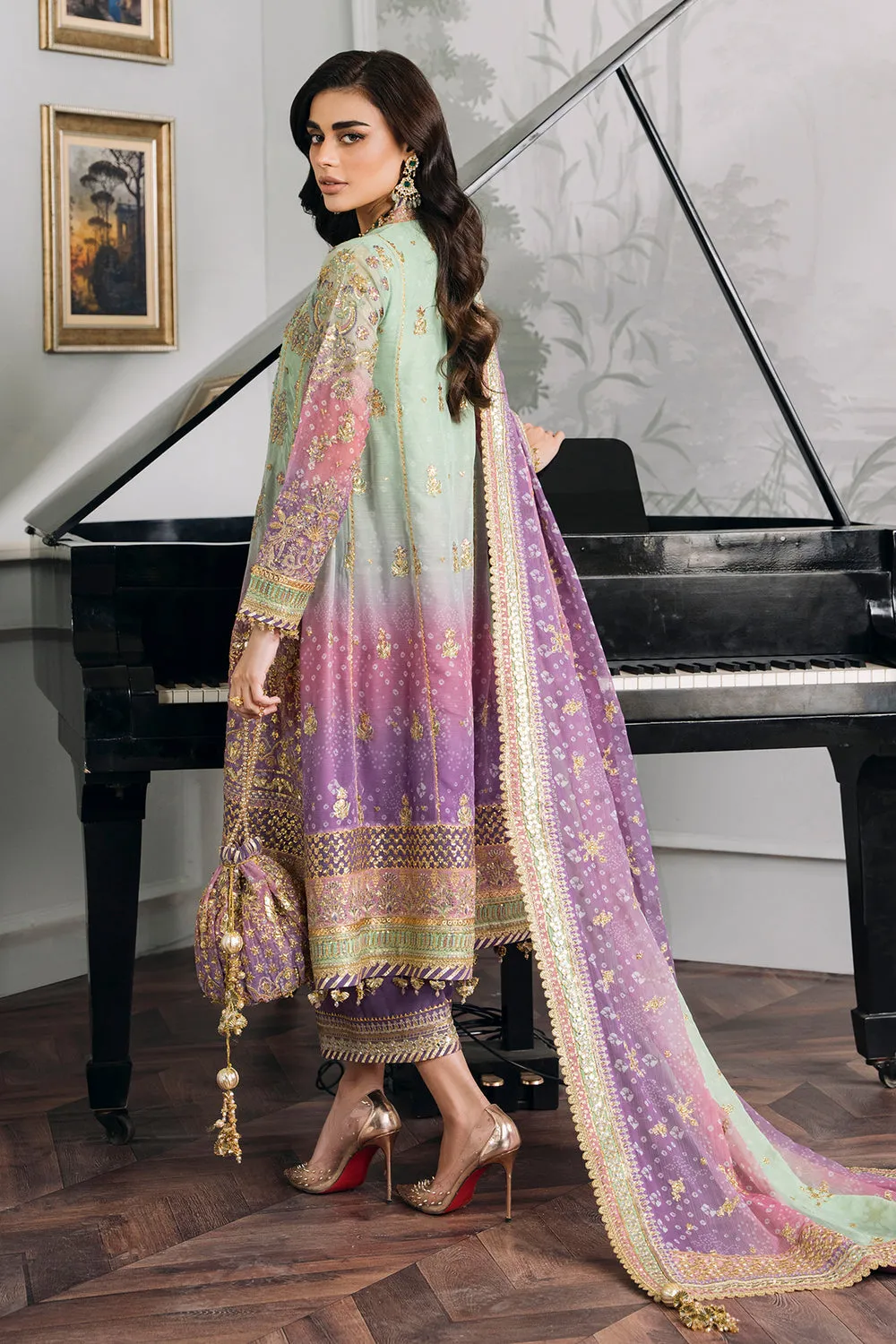BAROQUE | Chantelle 2024 - EMBROIDERED CHIFFON CH12-08