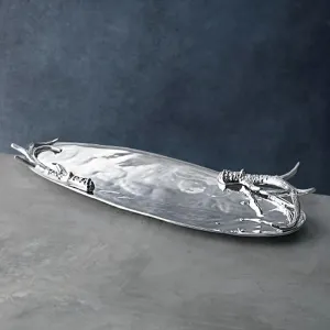 Beatriz Ball Western Antler Oval Extra Large Tray