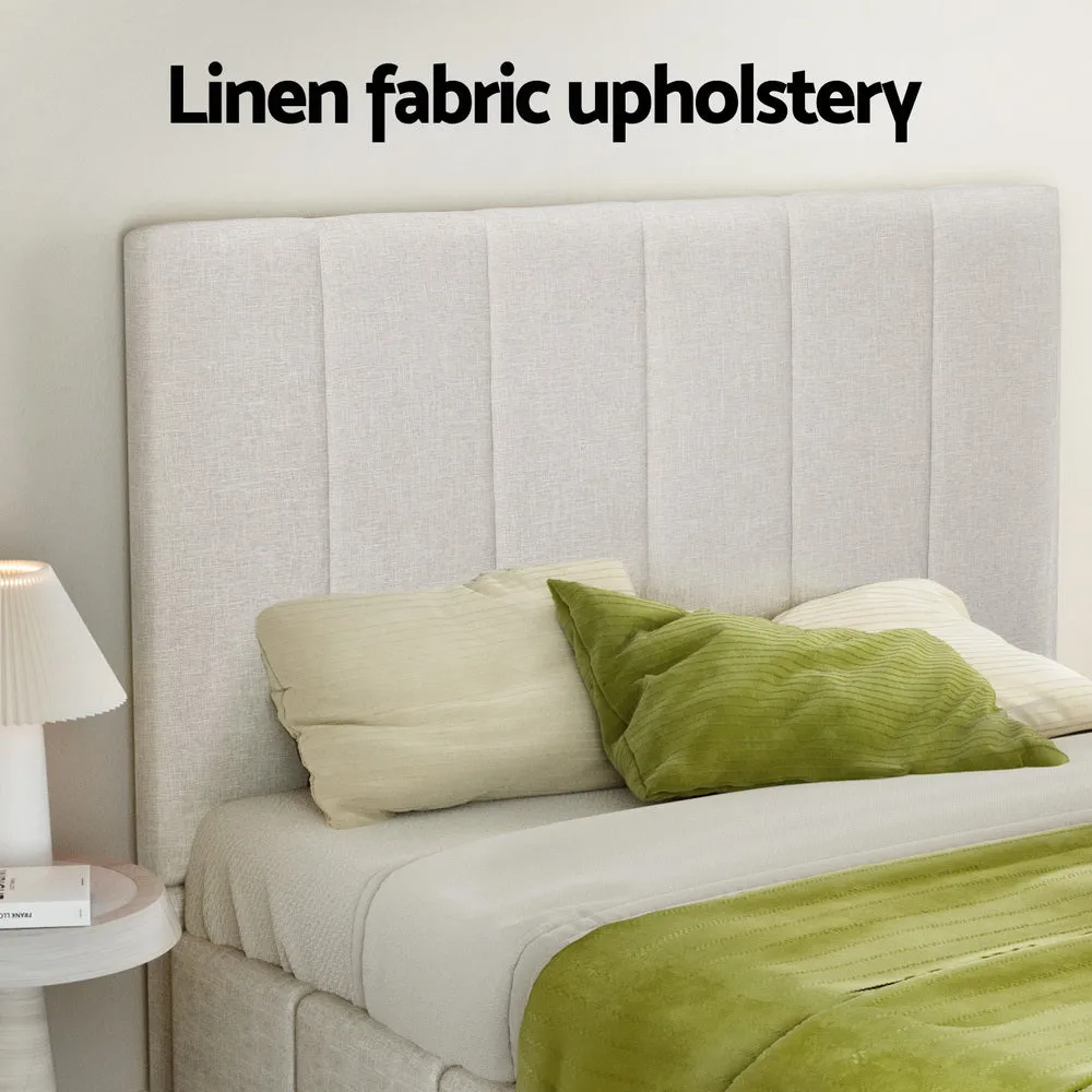 Bed Frame Beige TETTE