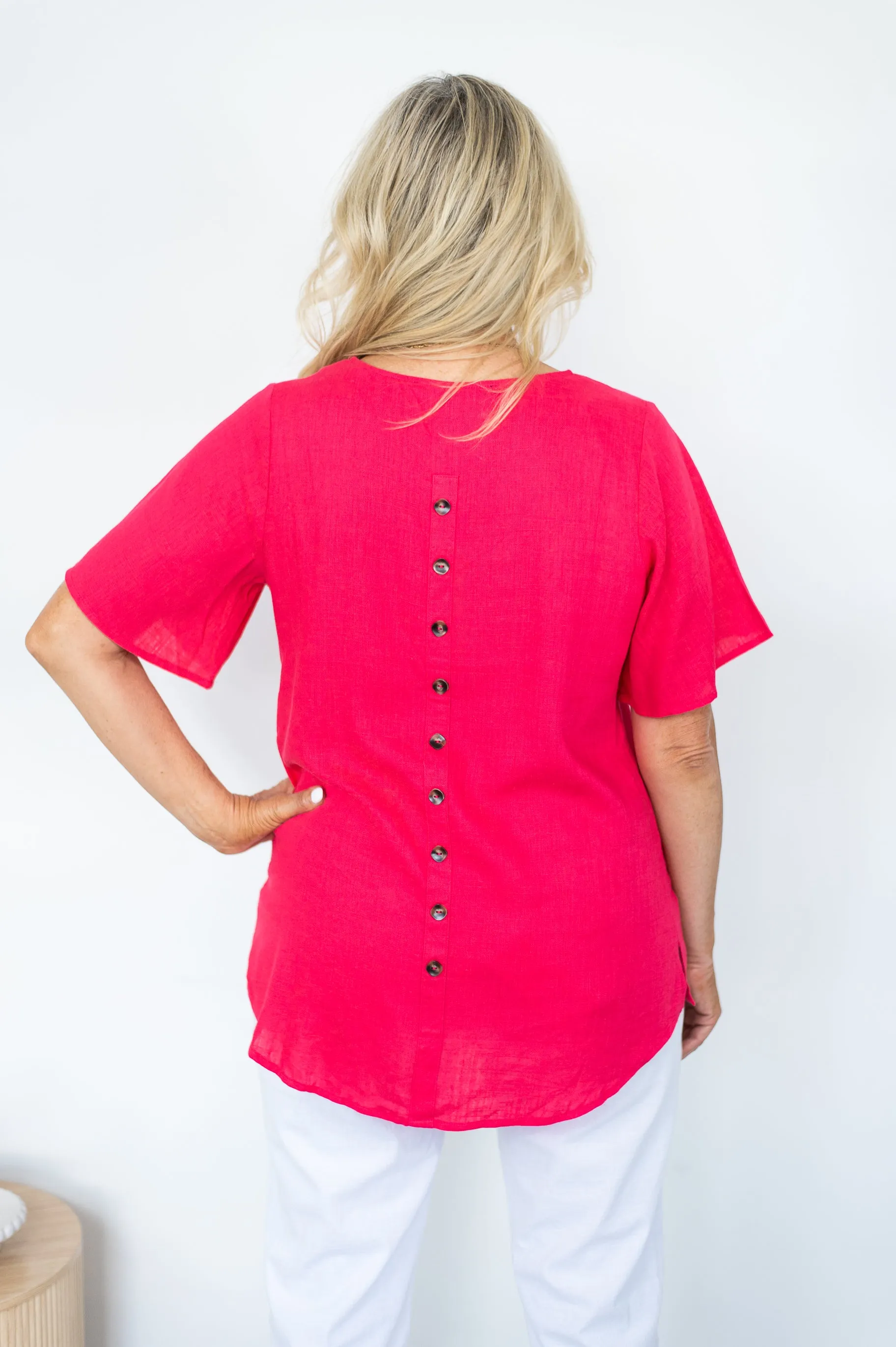 BERY BELLE BLOUSE MELON