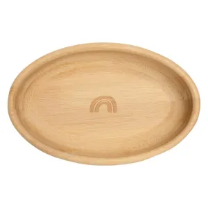 BIBADO Bamboo Suction Bowl - Serengeti Spaghetti - Fawn
