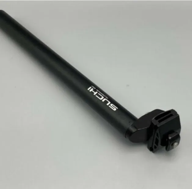 Bicycle Seatpost - Black, 31.6 * 350mm, Aluminum Alloy