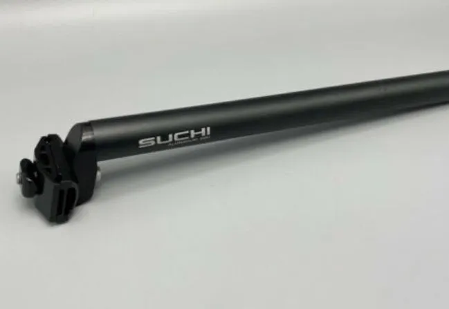 Bicycle Seatpost - Black, 31.6 * 350mm, Aluminum Alloy