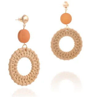 Bijoux Resin Woven Motif Earrings – Maestro Hennessy ®