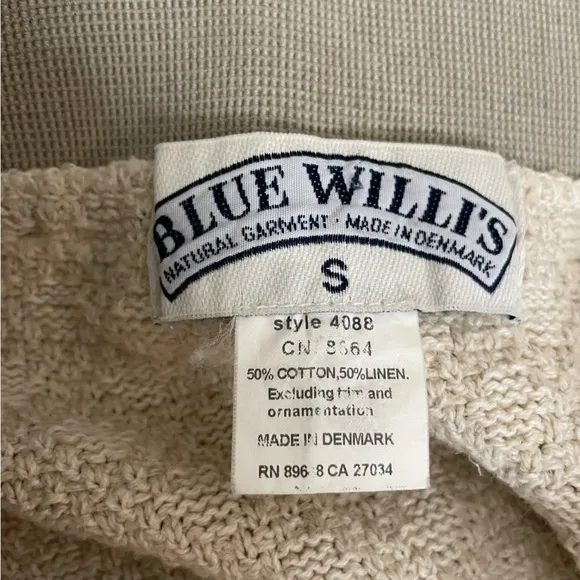 Blue Willi’s Linen Blend Maxi Skirt