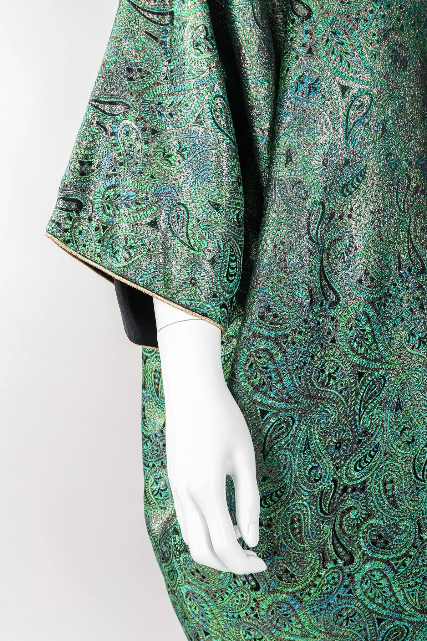 Brocade Cocoon Coat