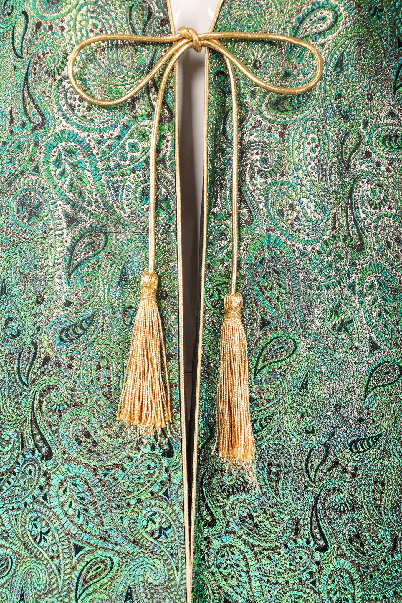 Brocade Cocoon Coat