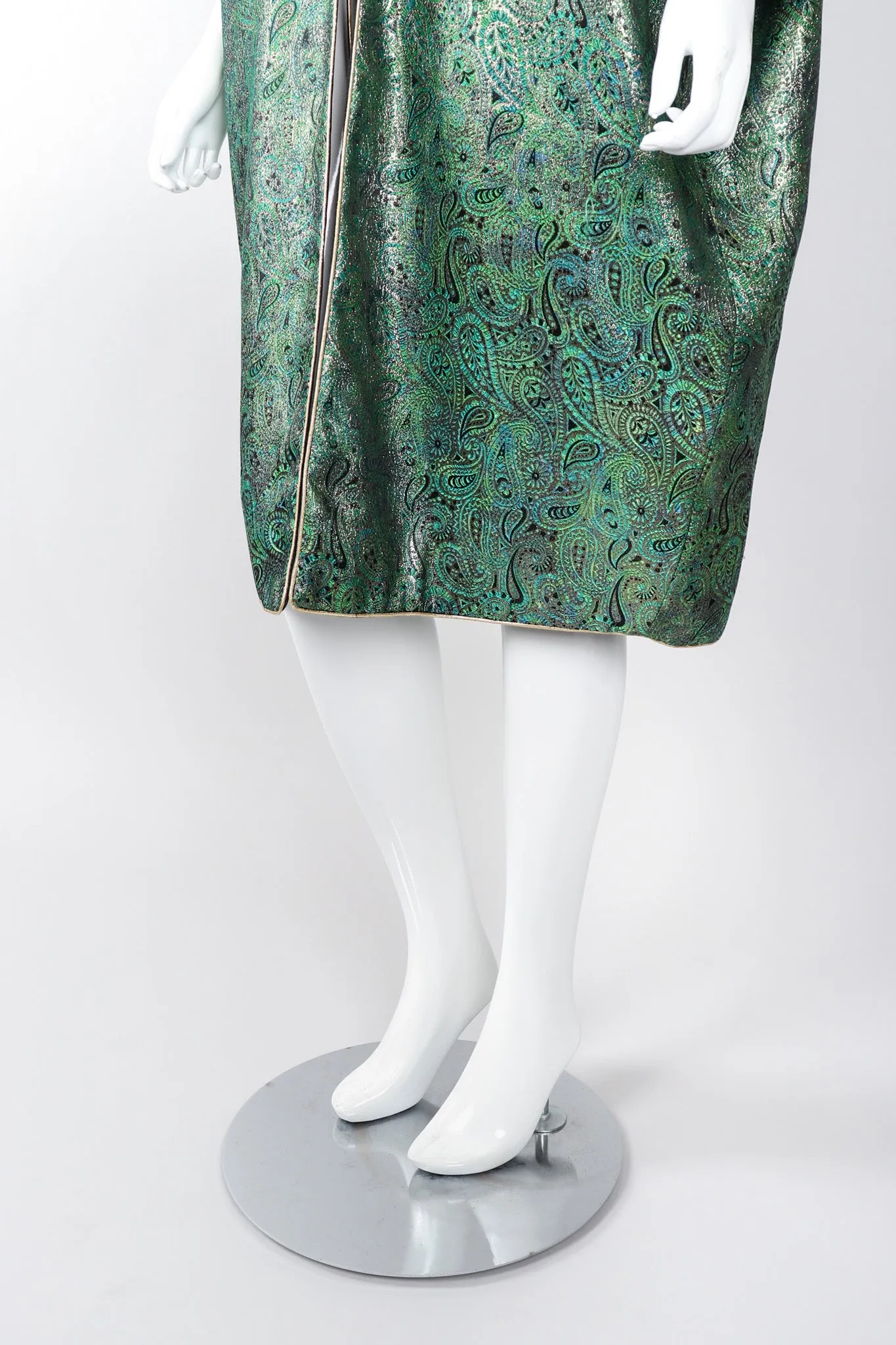 Brocade Cocoon Coat
