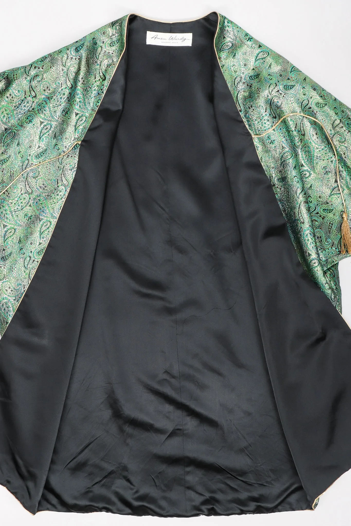 Brocade Cocoon Coat