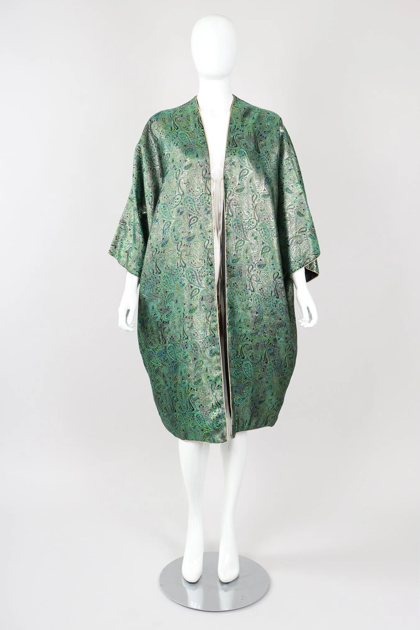Brocade Cocoon Coat
