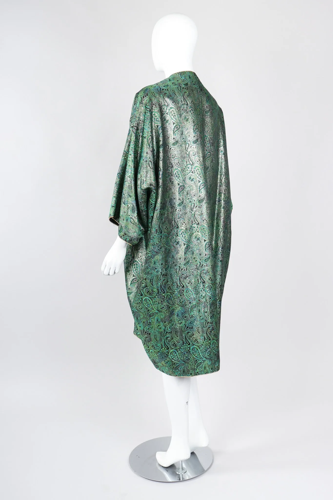 Brocade Cocoon Coat