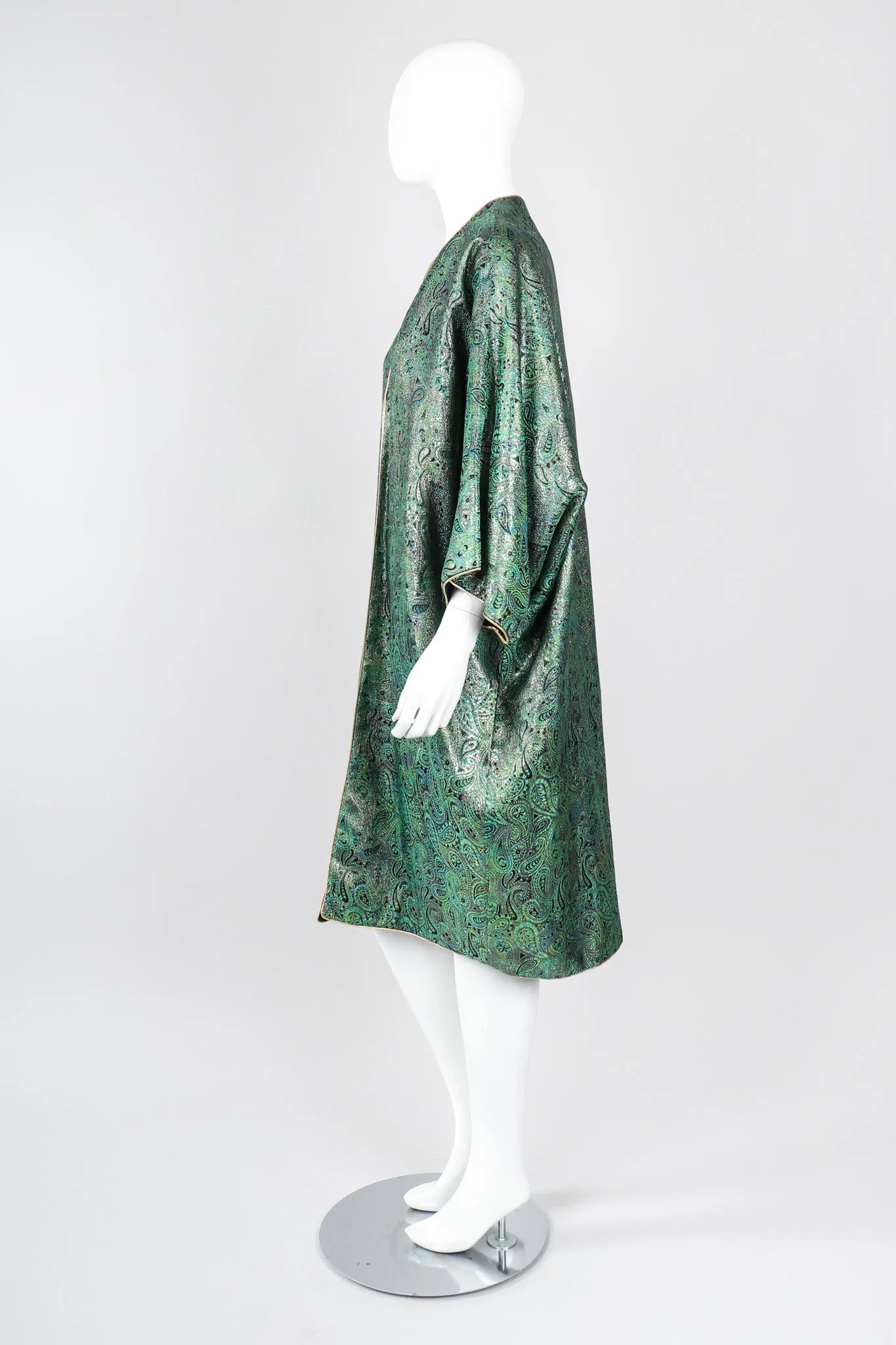 Brocade Cocoon Coat