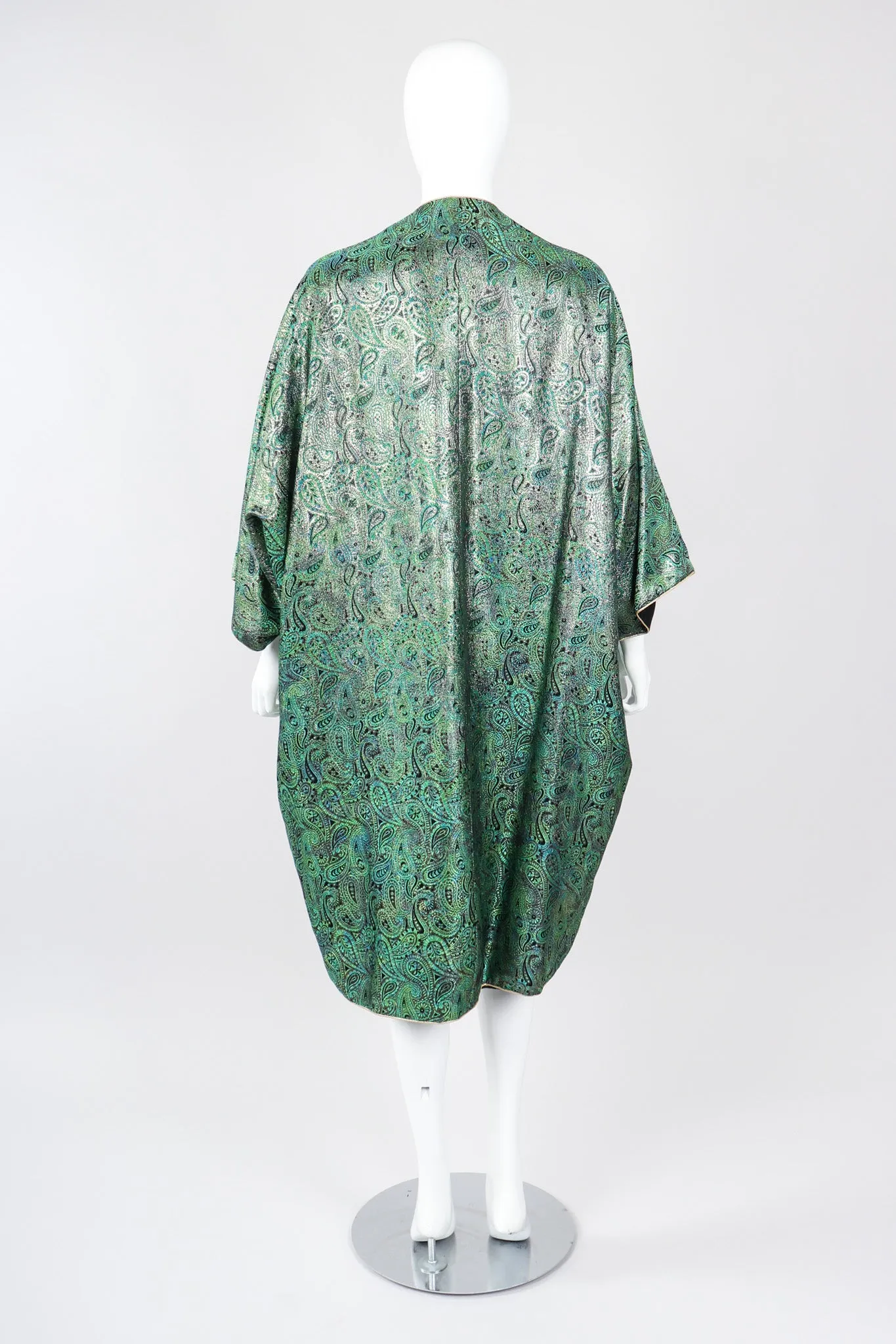 Brocade Cocoon Coat