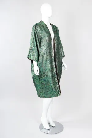 Brocade Cocoon Coat