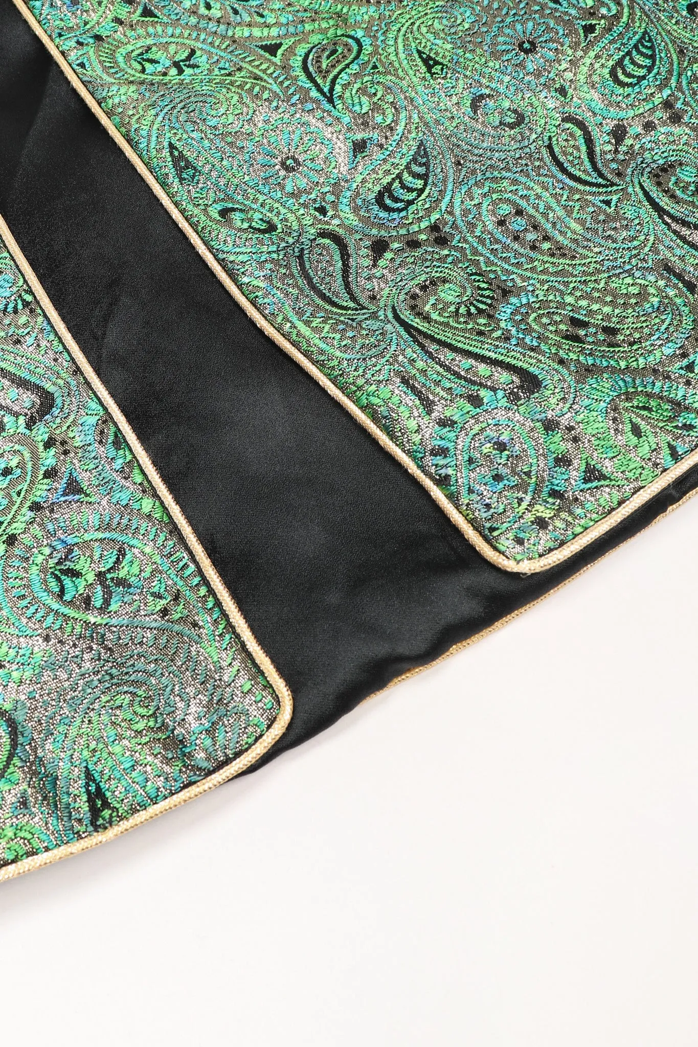 Brocade Cocoon Coat