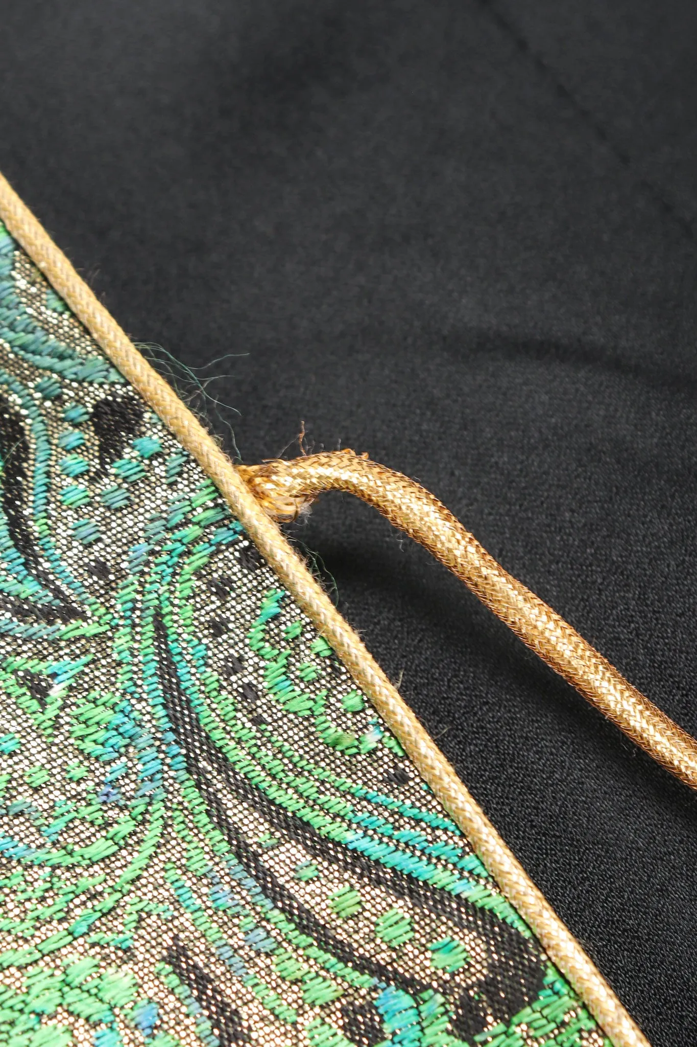 Brocade Cocoon Coat