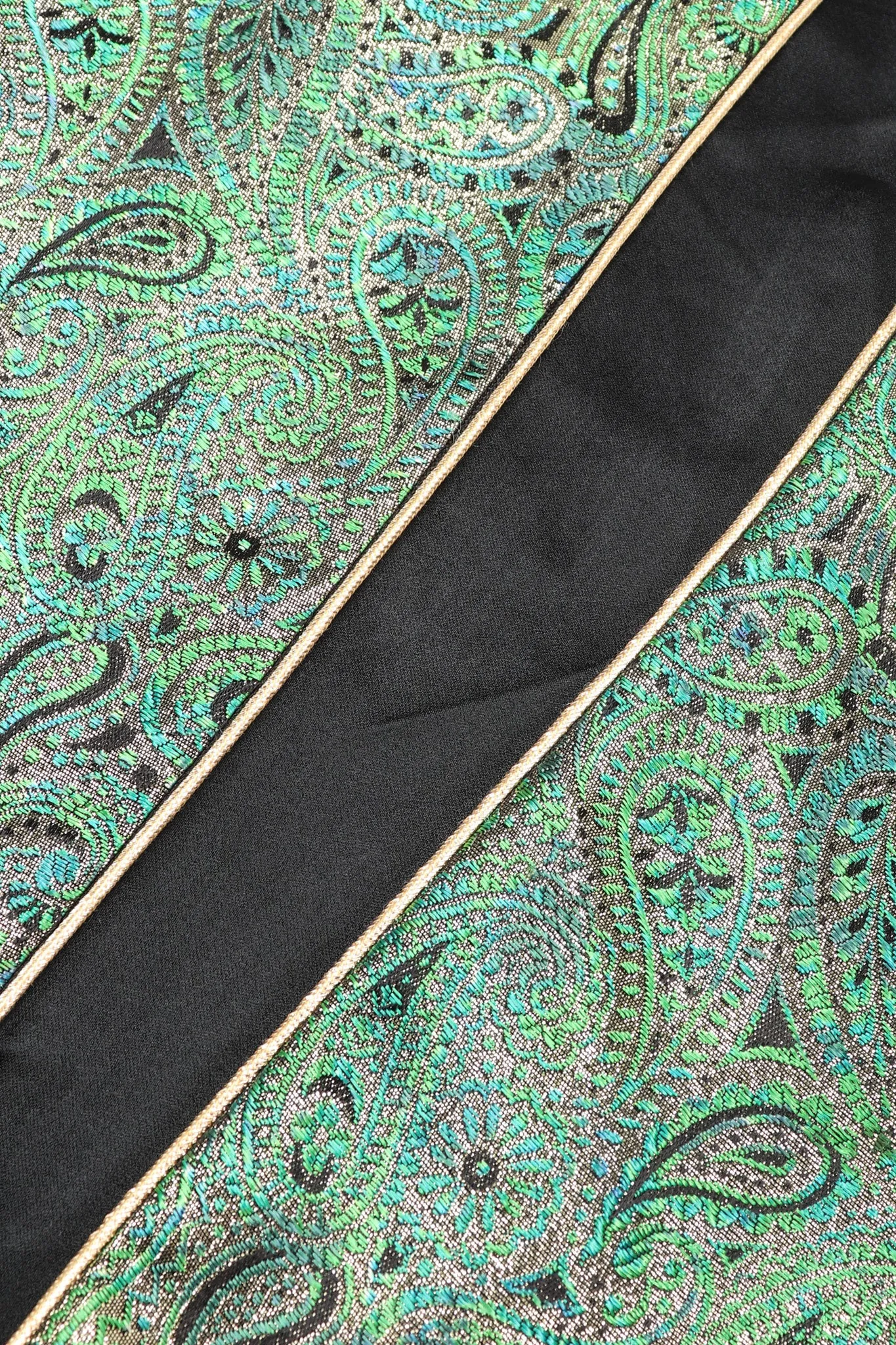 Brocade Cocoon Coat