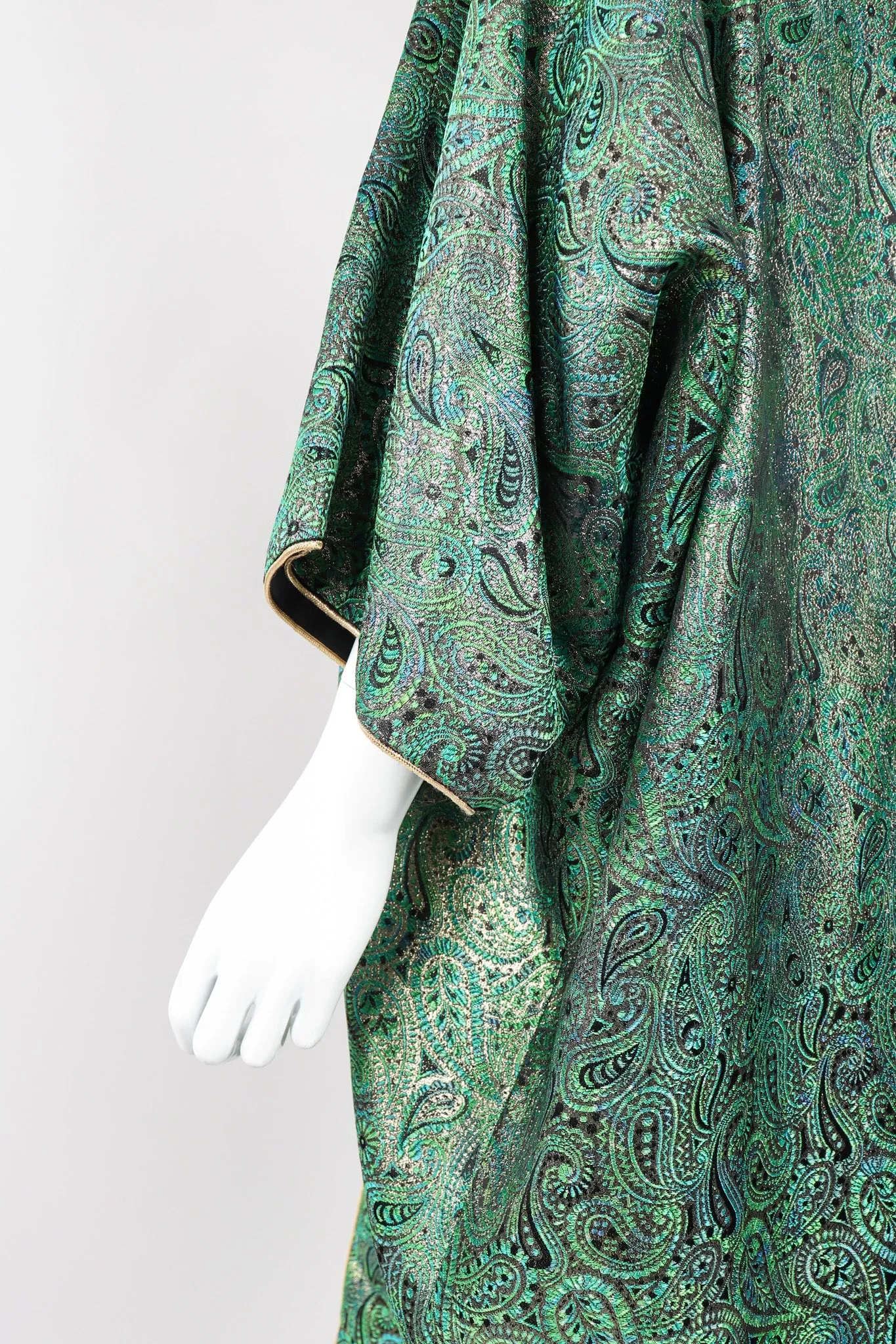 Brocade Cocoon Coat