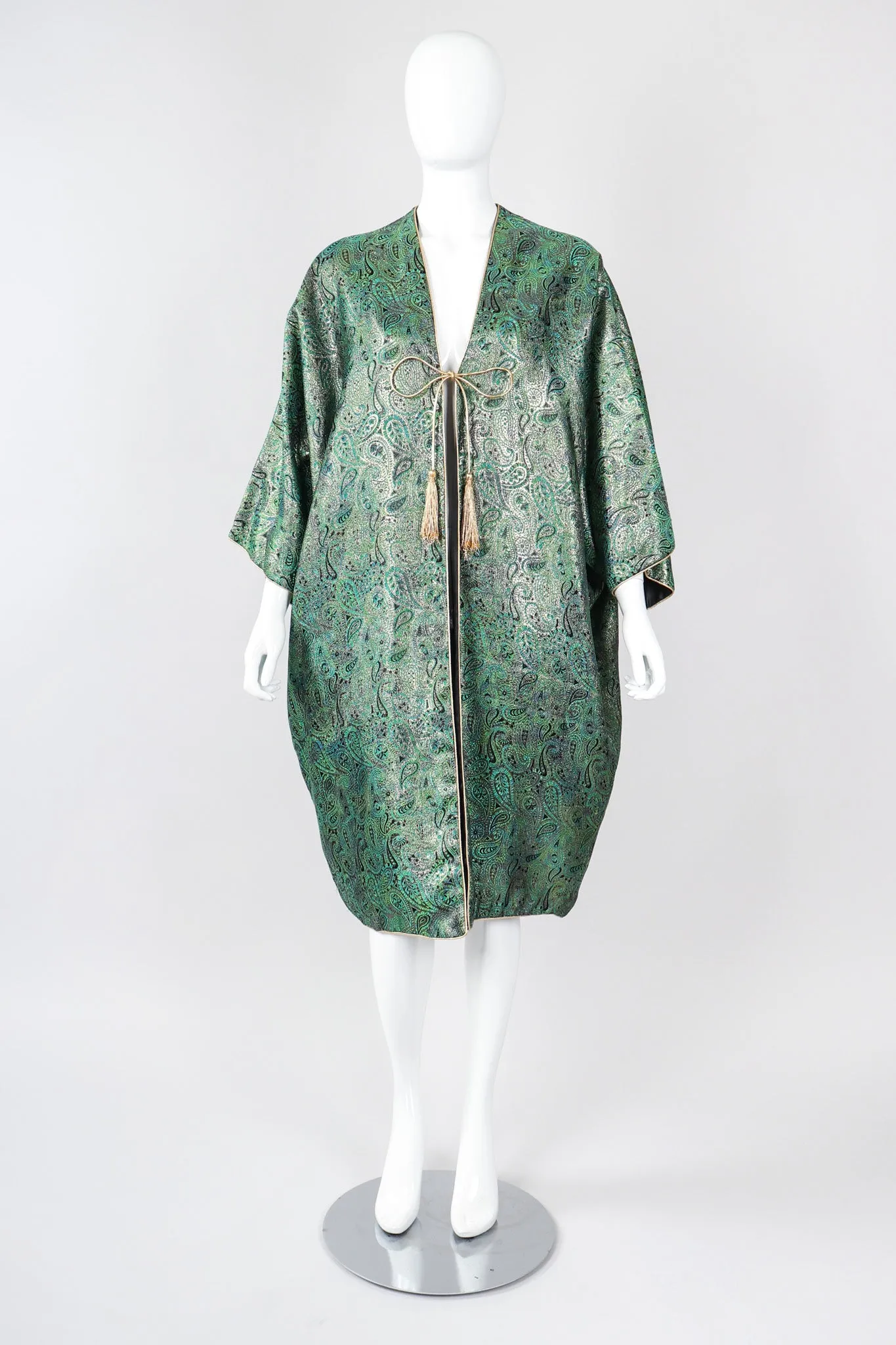 Brocade Cocoon Coat