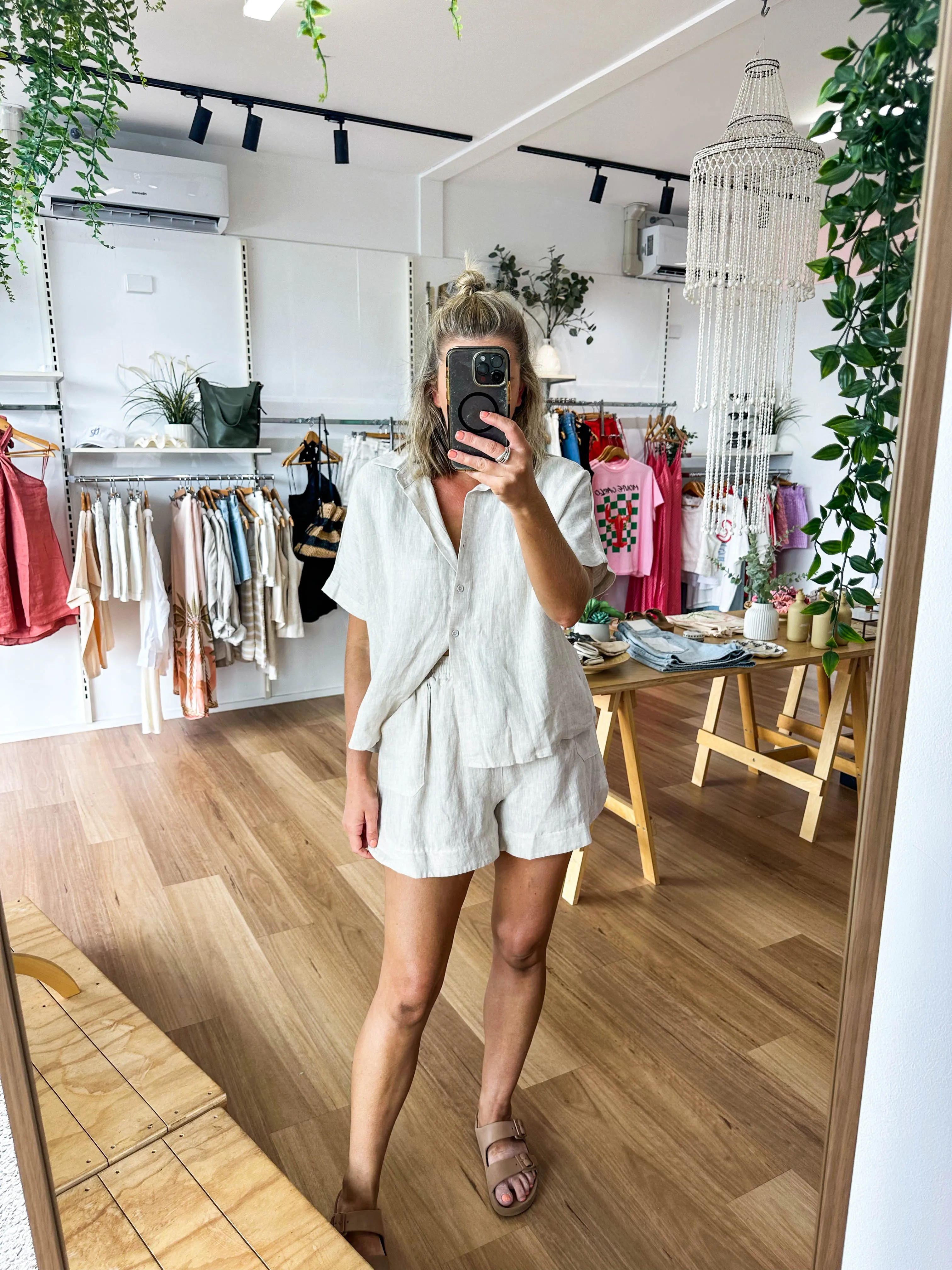Bronte Linen Shirt Natural