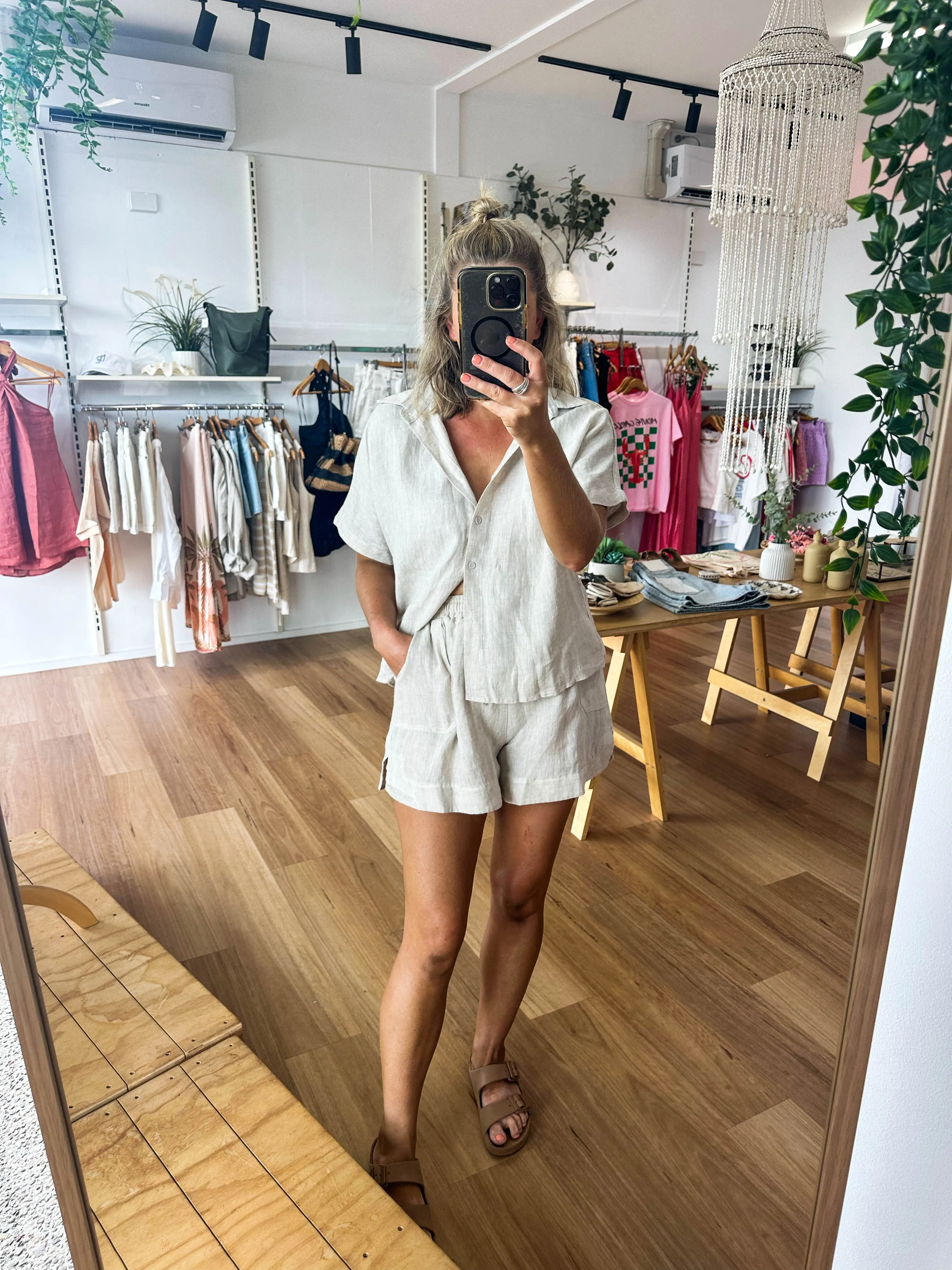 Bronte Linen Shirt Natural
