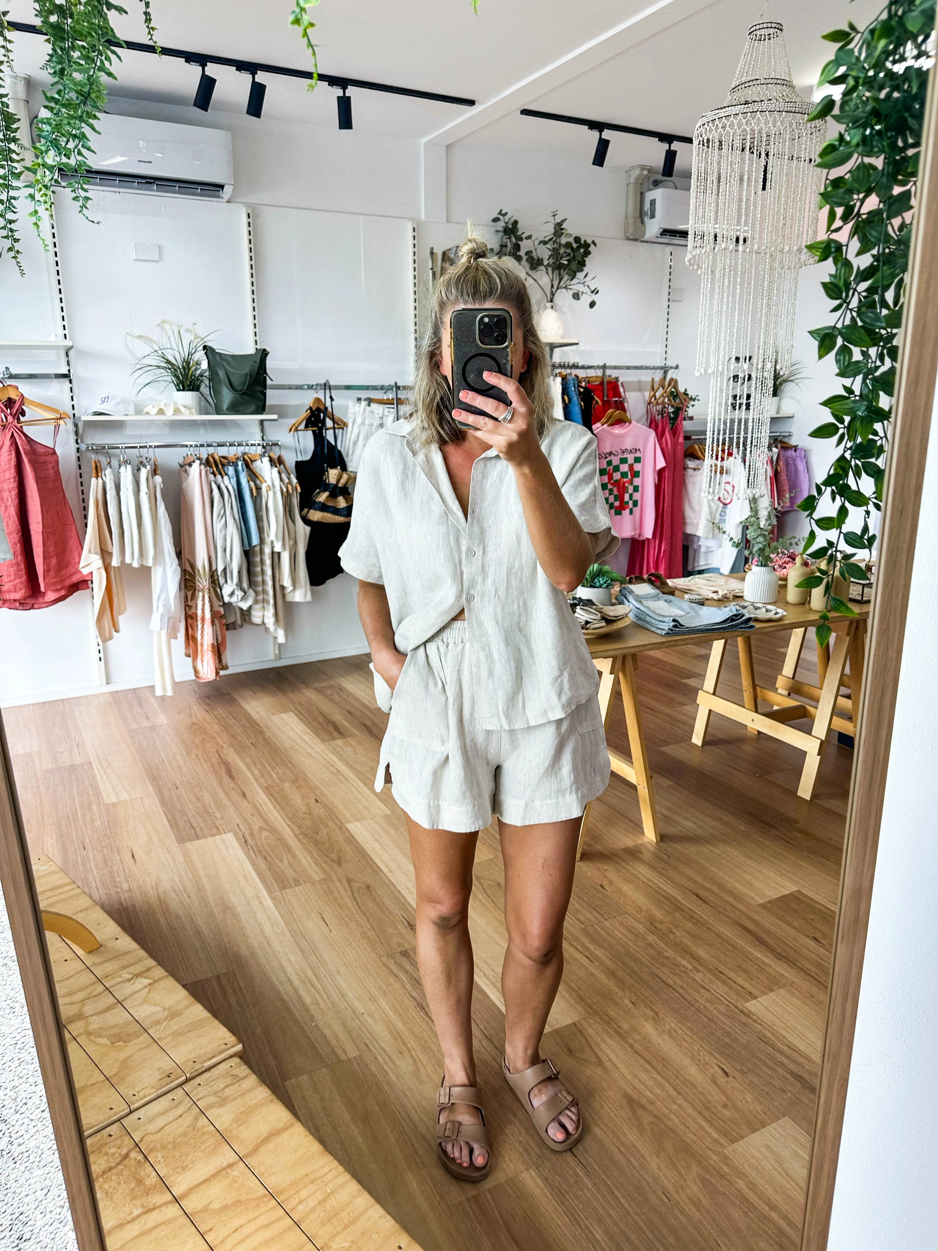 Bronte Linen Shirt Natural