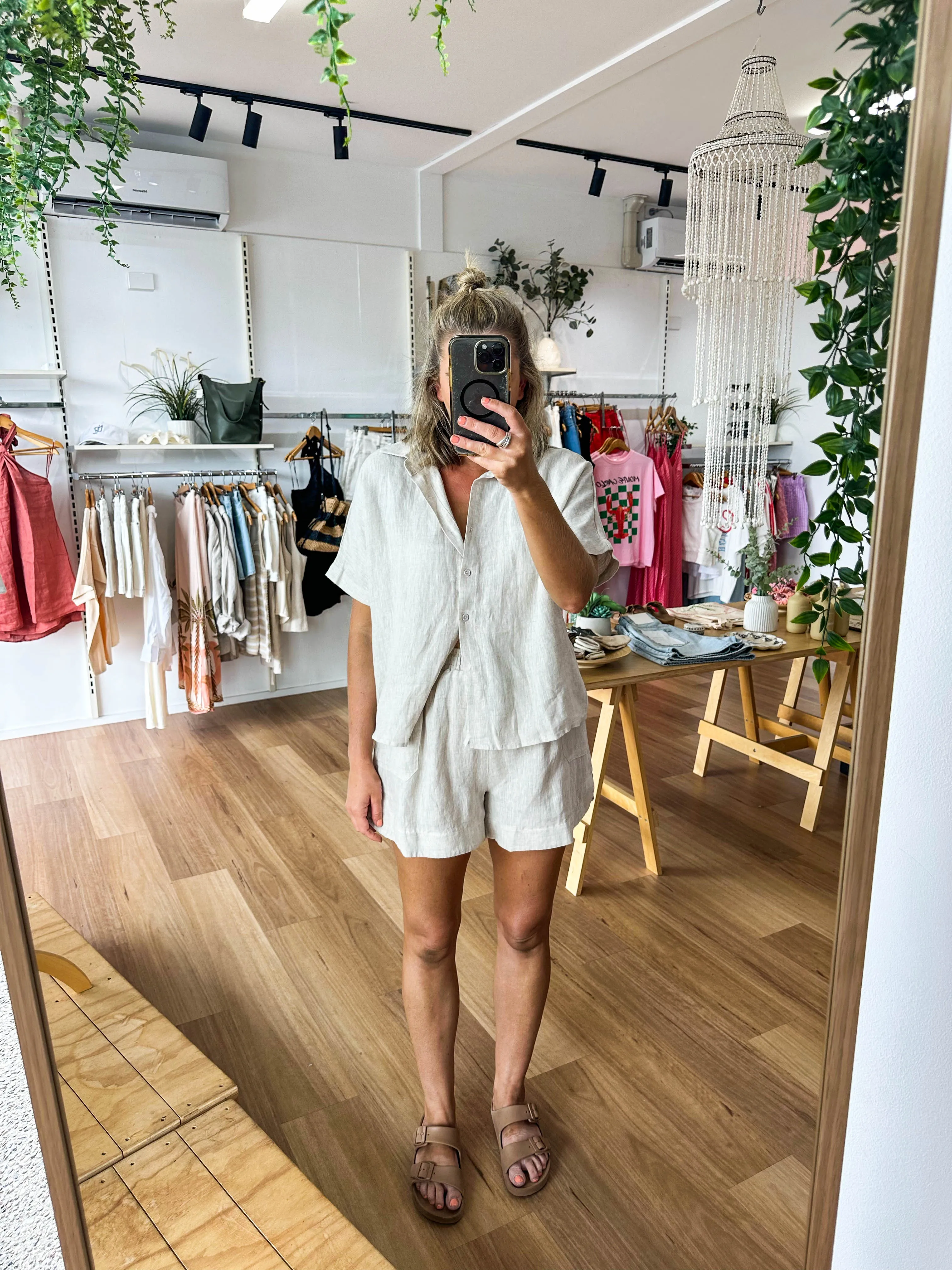 Bronte Linen Shirt Natural