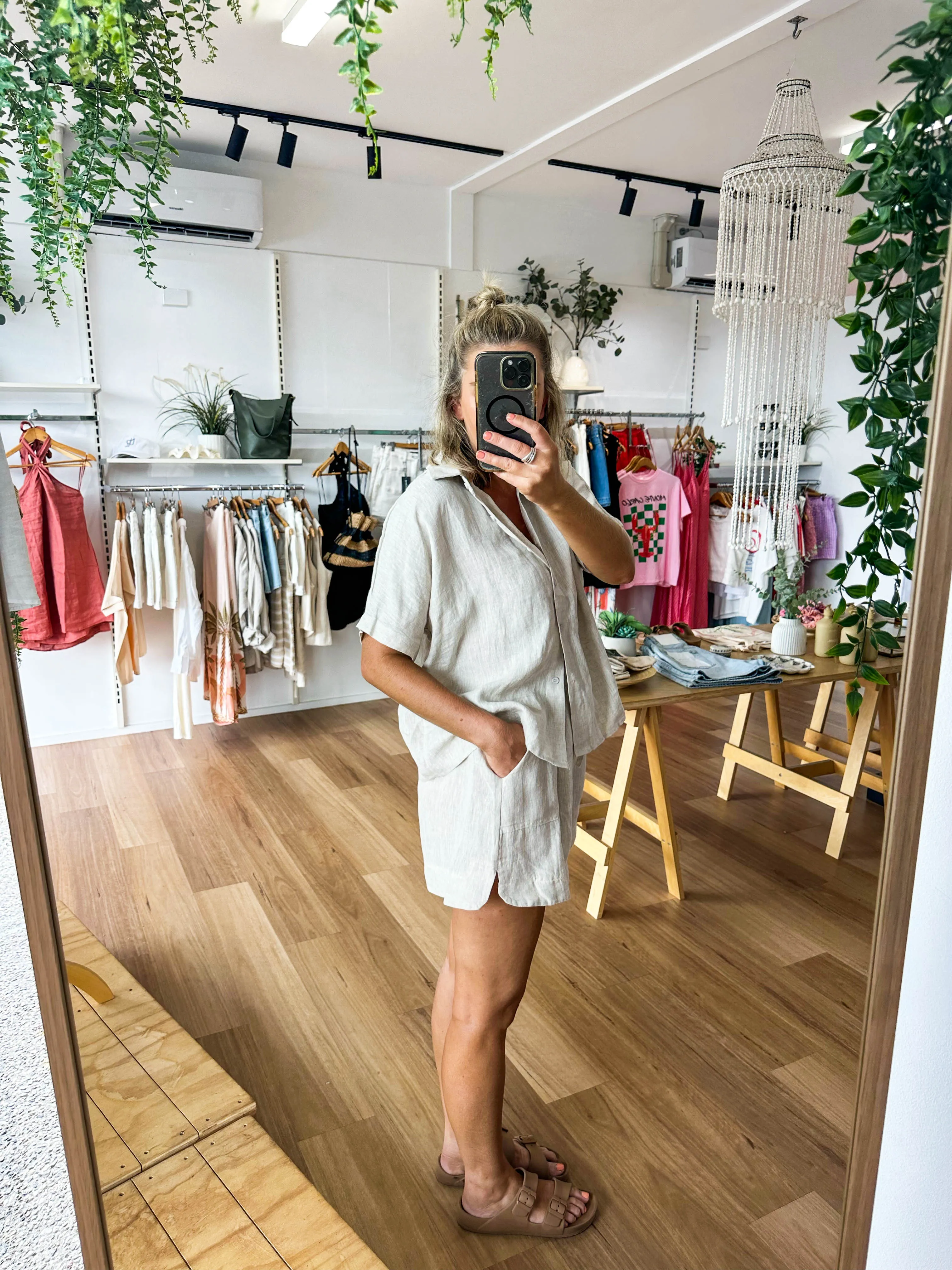 Bronte Linen Shirt Natural