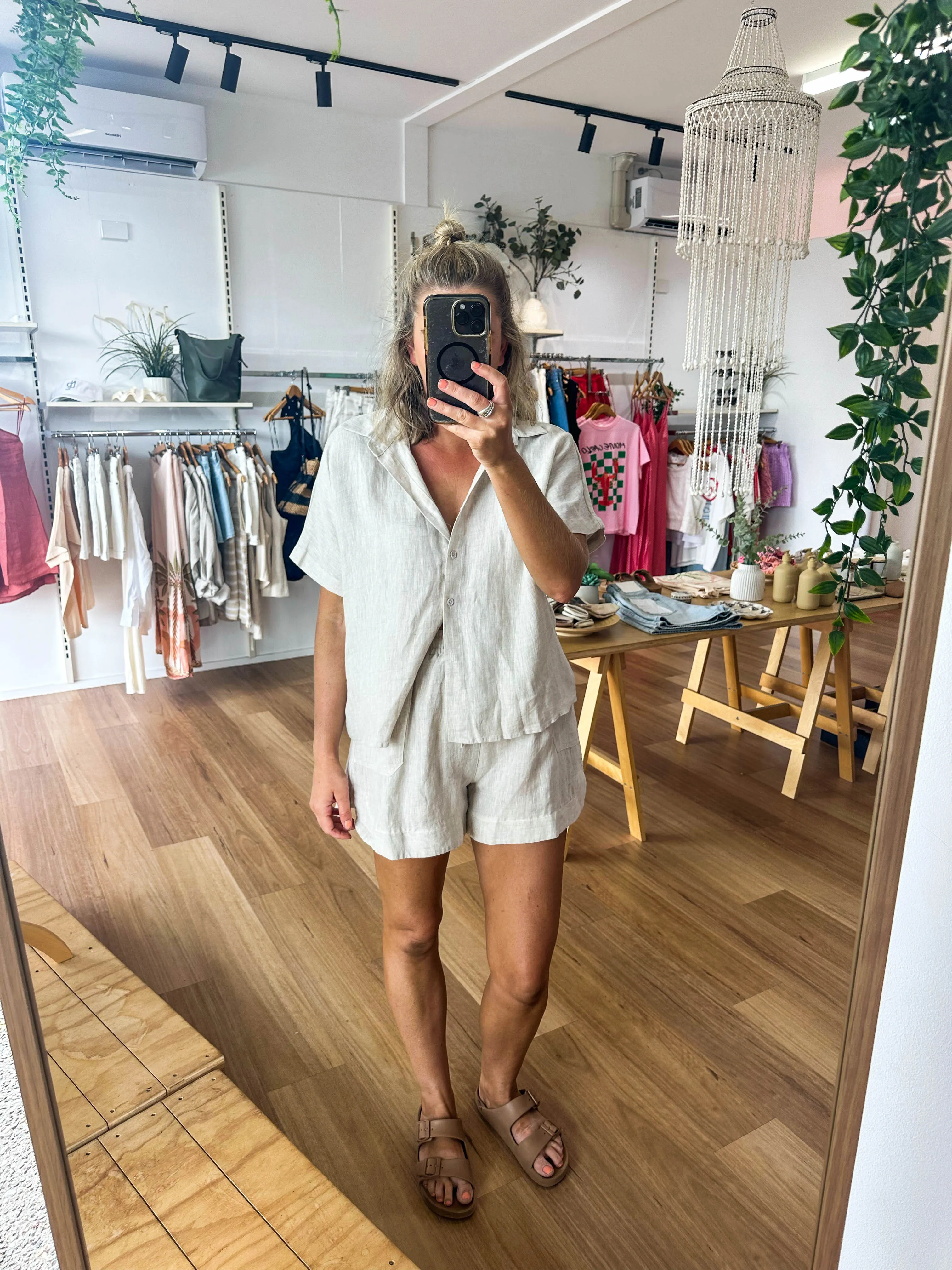 Bronte Linen Shirt Natural