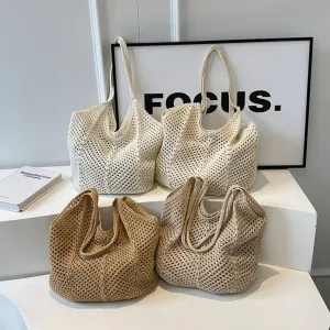 By the Sea Hand Knit Bags