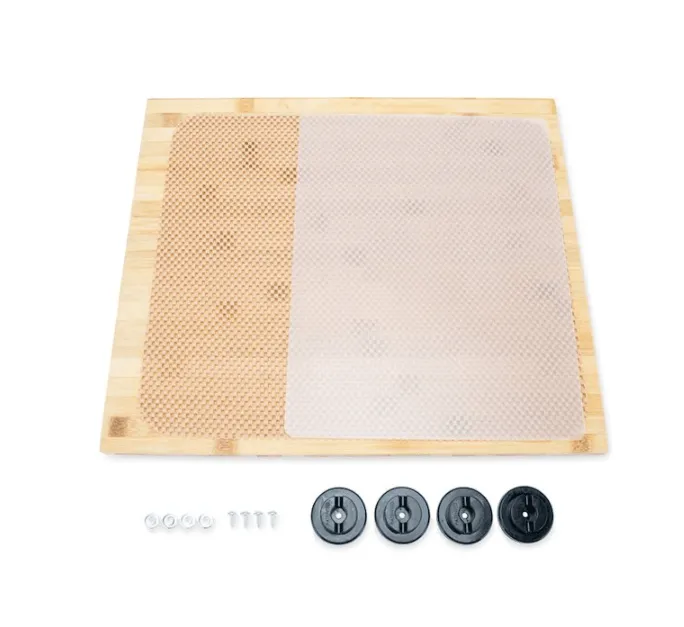 Camco 43571 Universal Fit Stove Top Cover; 19-1/2" x 17" x 3/4"; Natural; Bamboo