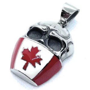 Canadian Skull Pendant (#p745)