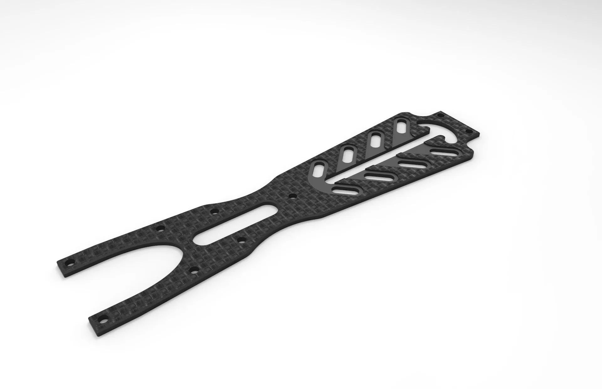 Carbon Fiber Upgrade CNC Option Parts Kit with Metal Servo Mounts for 3Racing Sakura 2017 Version D4 1/10 RC Drift Car