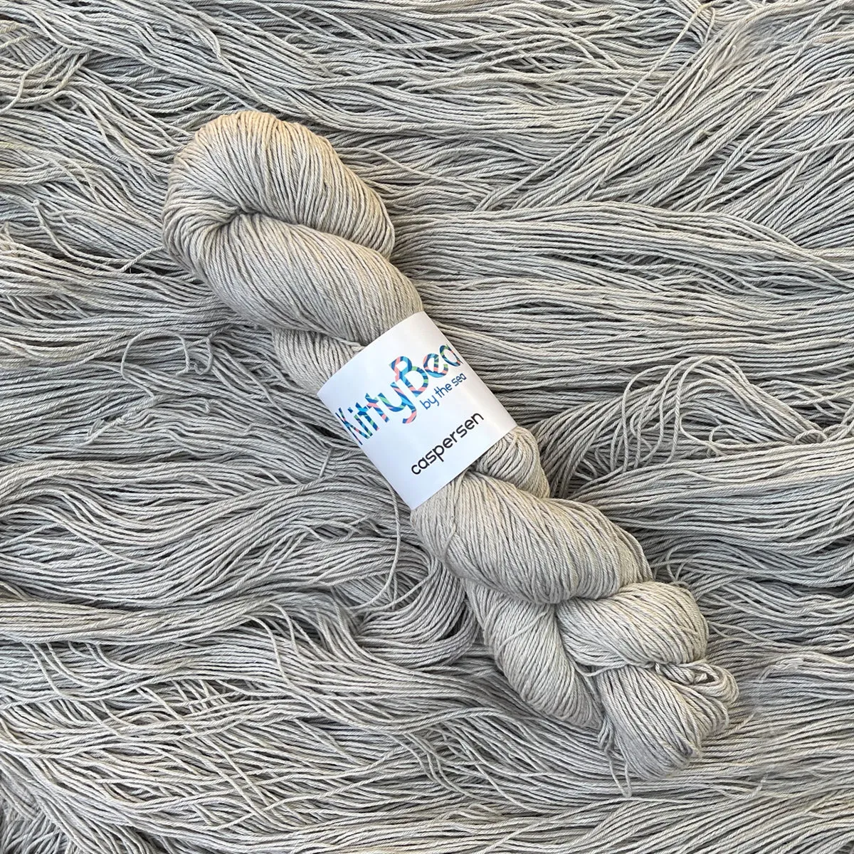 Caspersen: Organic Cotton Linen Yarn | Hand-Dyed Skeins | KittyBea by the Sea