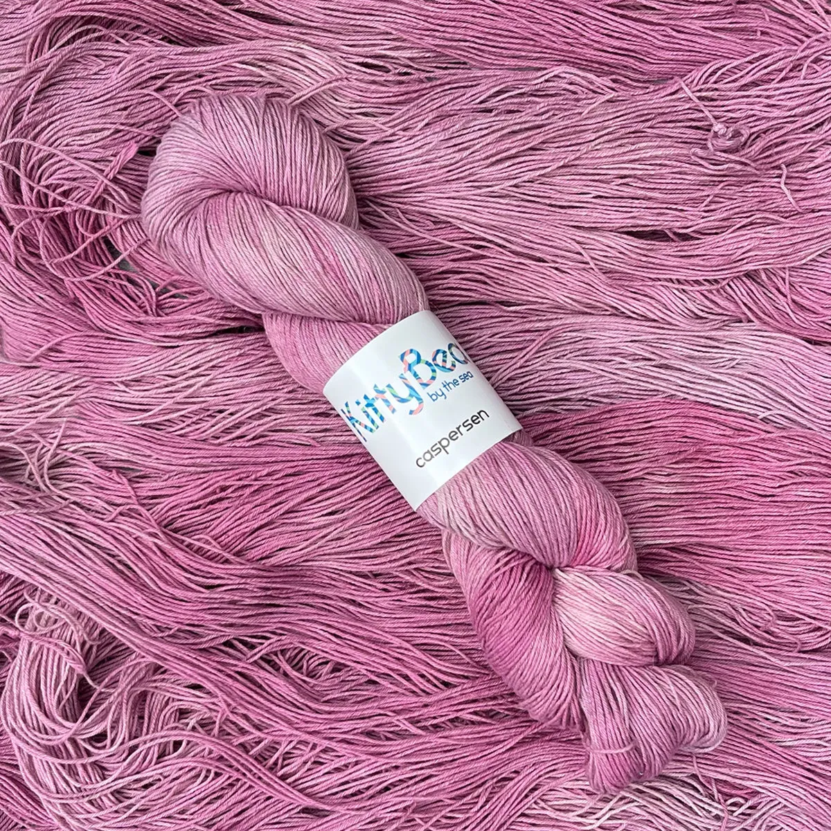 Caspersen: Organic Cotton Linen Yarn | Hand-Dyed Skeins | KittyBea by the Sea