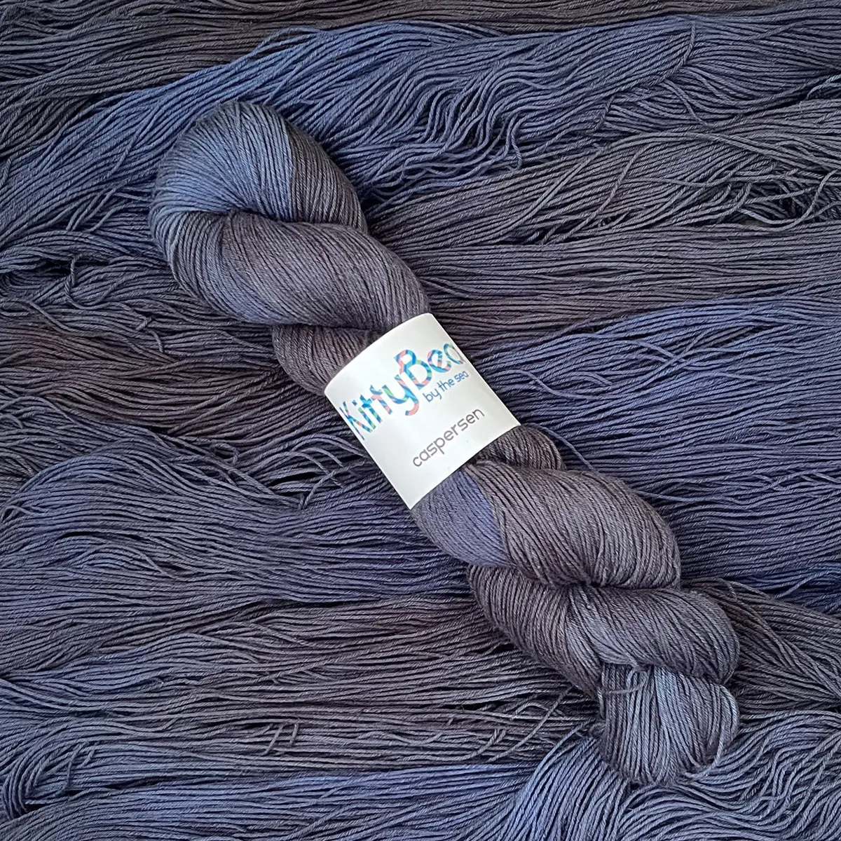 Caspersen: Organic Cotton Linen Yarn | Hand-Dyed Skeins | KittyBea by the Sea