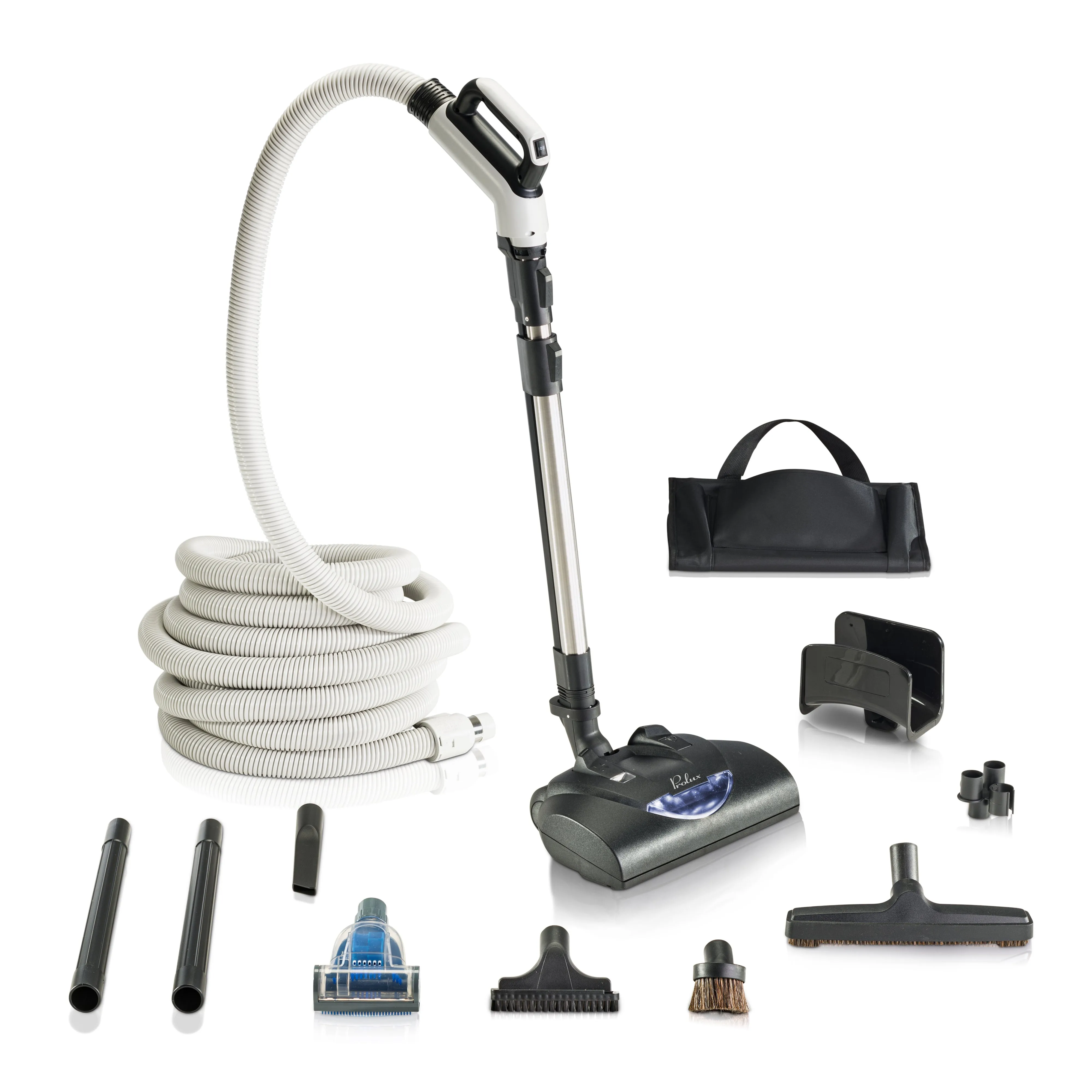 Central Vacuum Unit w/ Powerful 2 Speed Motor, Prolux Hose Kit, and 25 Year Warranty by Prolux