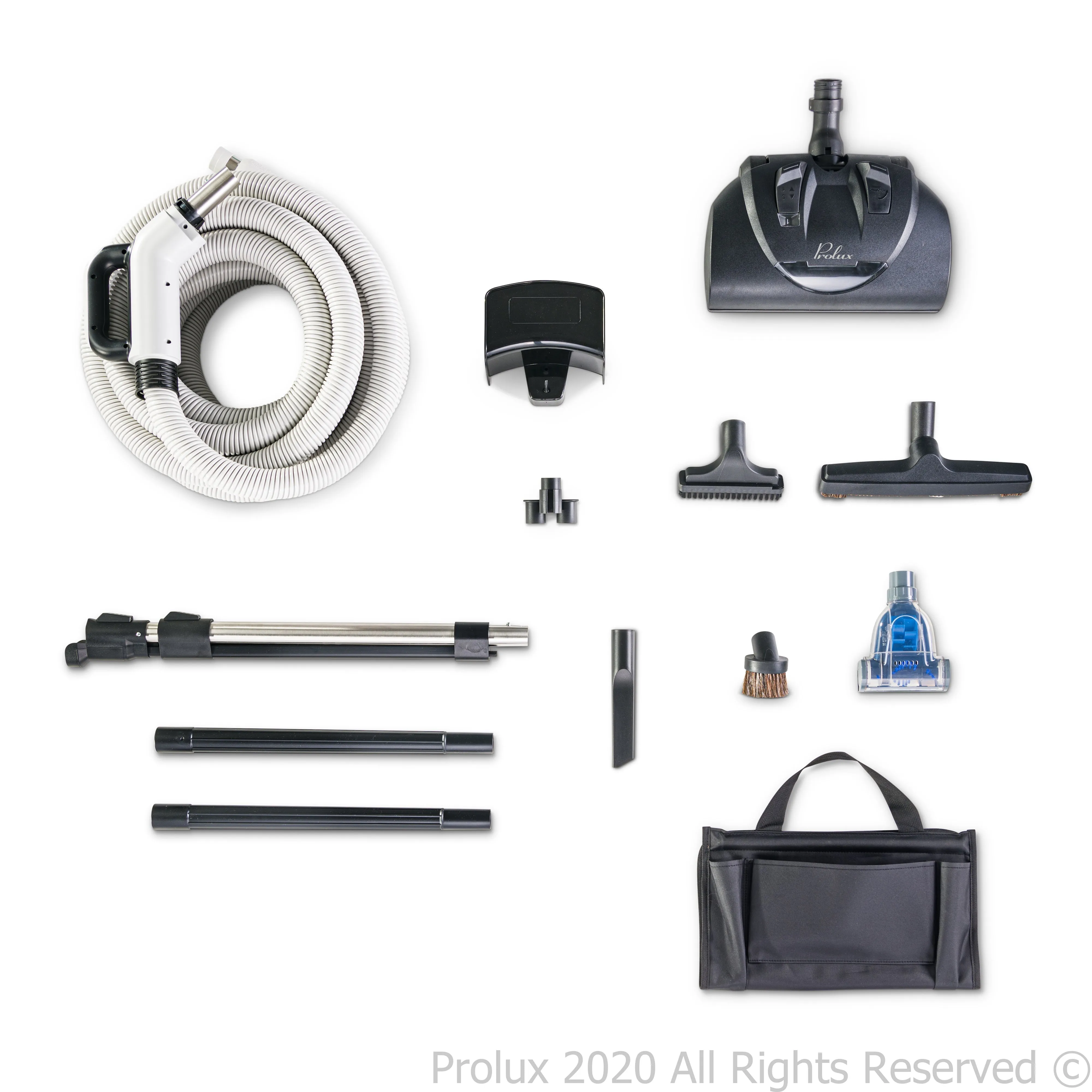 Central Vacuum Unit w/ Powerful 2 Speed Motor, Prolux Hose Kit, and 25 Year Warranty by Prolux