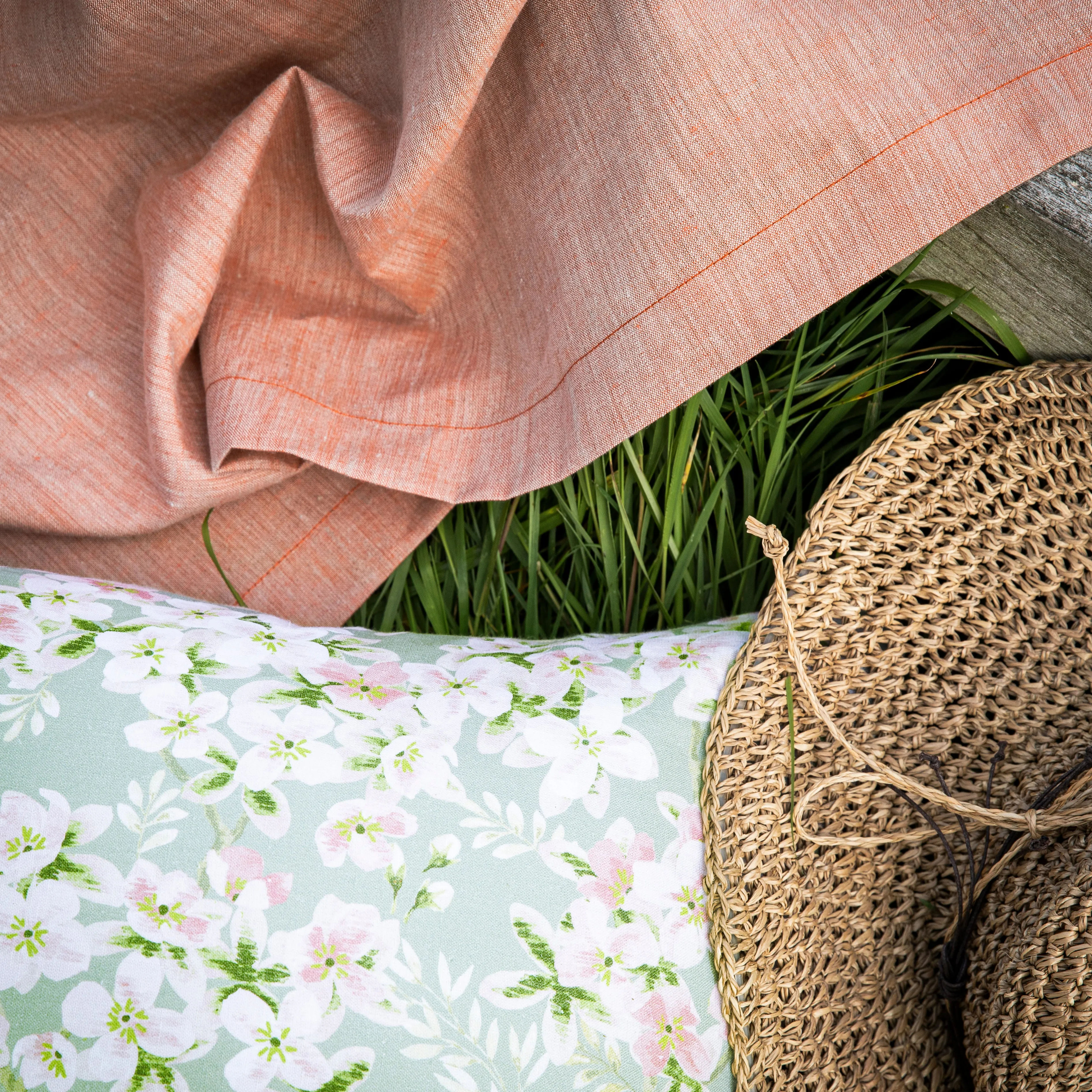 chambray tablecloth