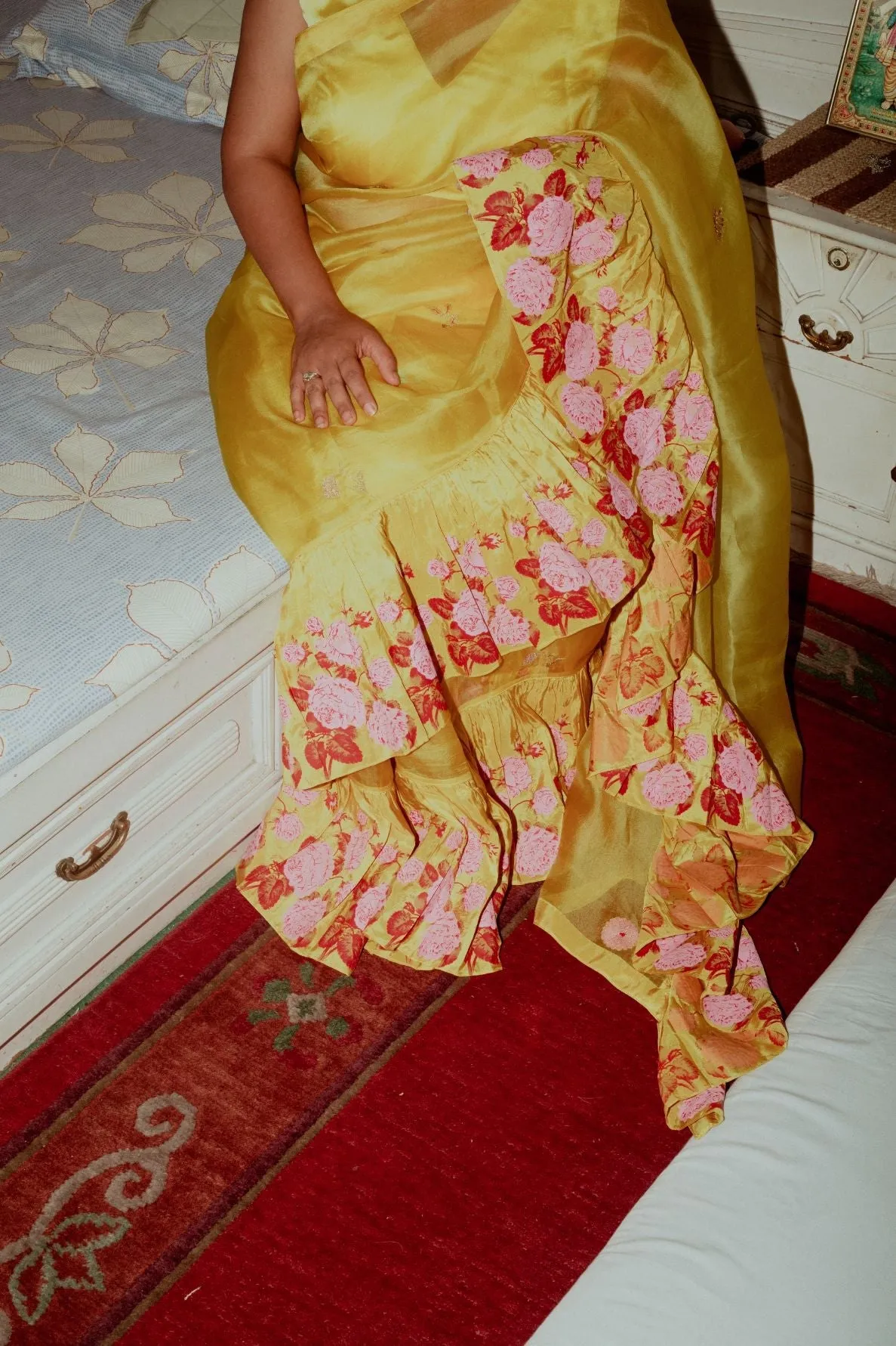 Champai Gulab Saree