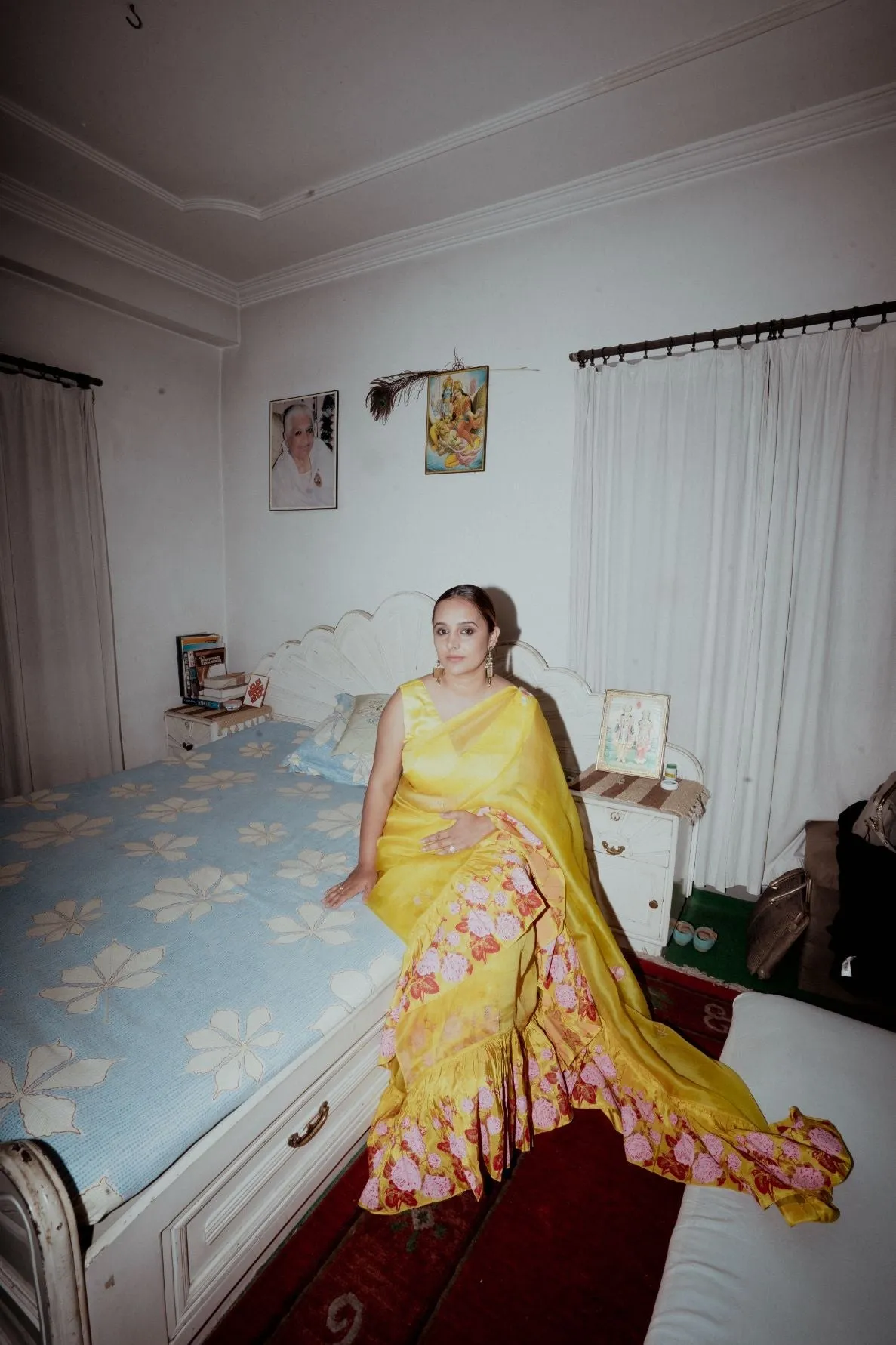 Champai Gulab Saree