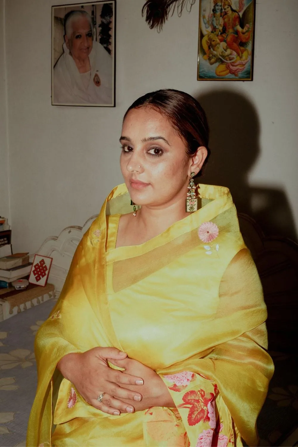 Champai Gulab Saree