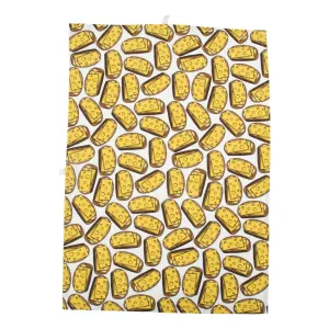Cheese Sandwich Tablecloth (cotton/linen blend)