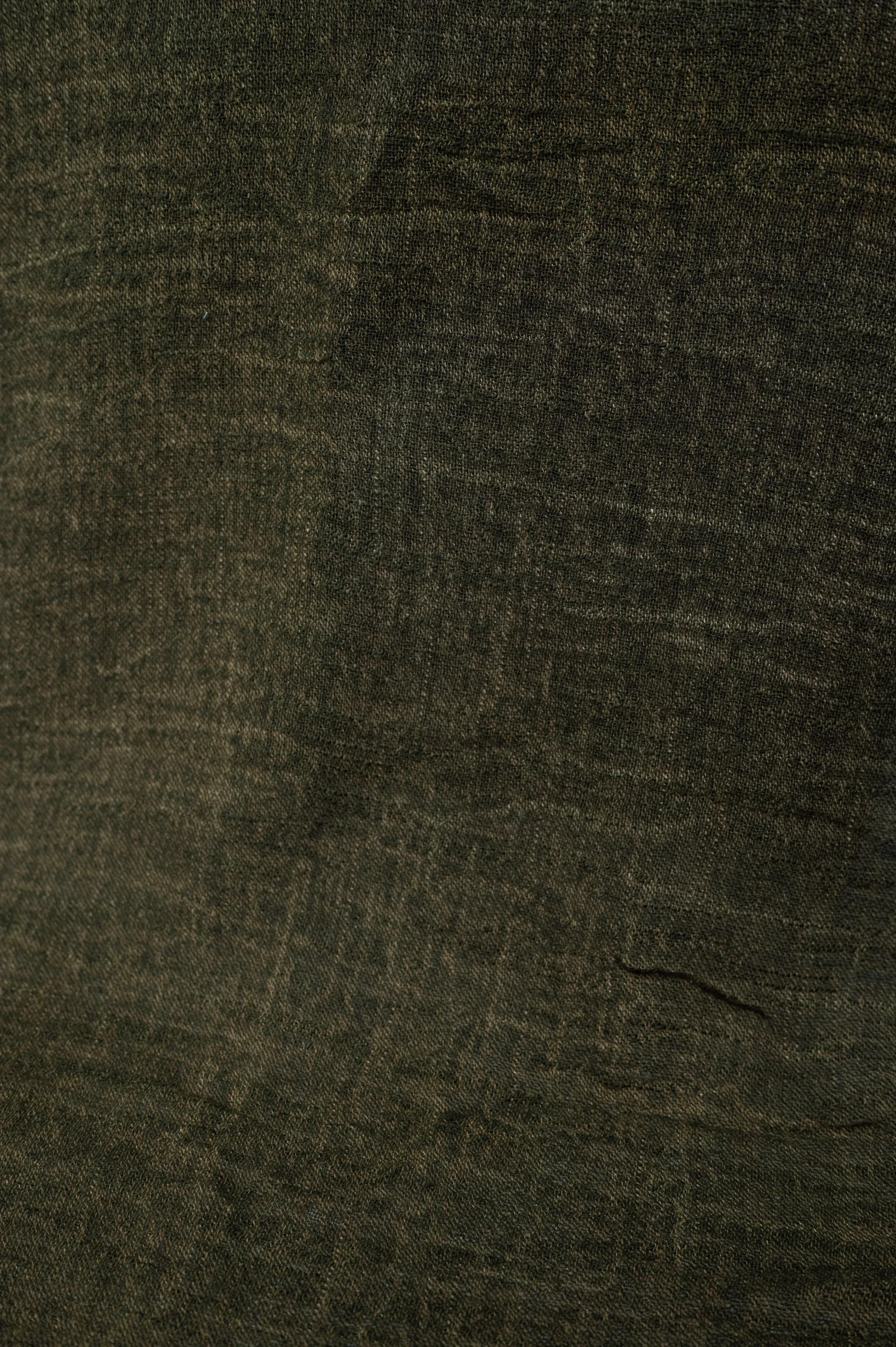 Cheesecloth Cotton Slub - Dark Olive