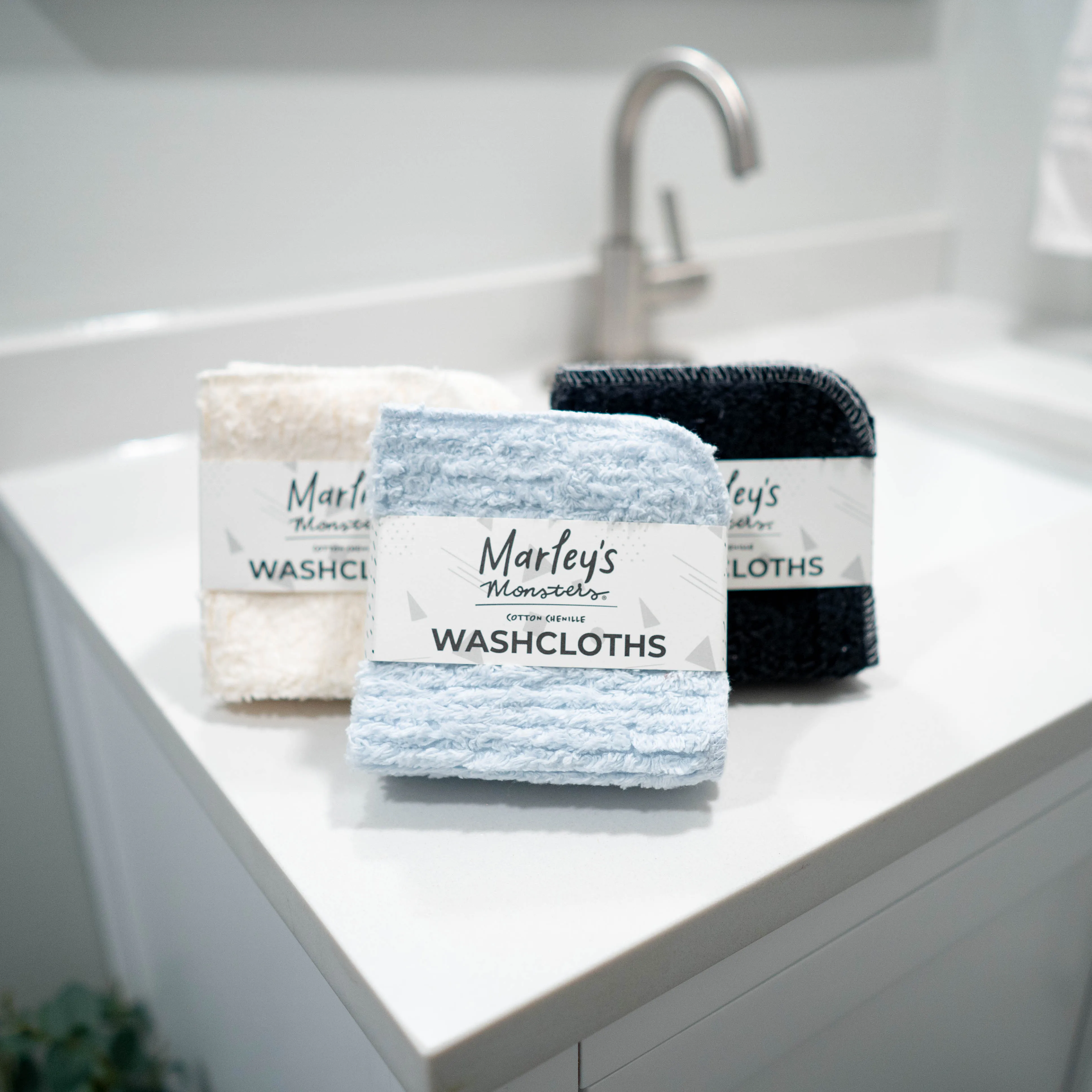 Chenille Cotton Washcloths